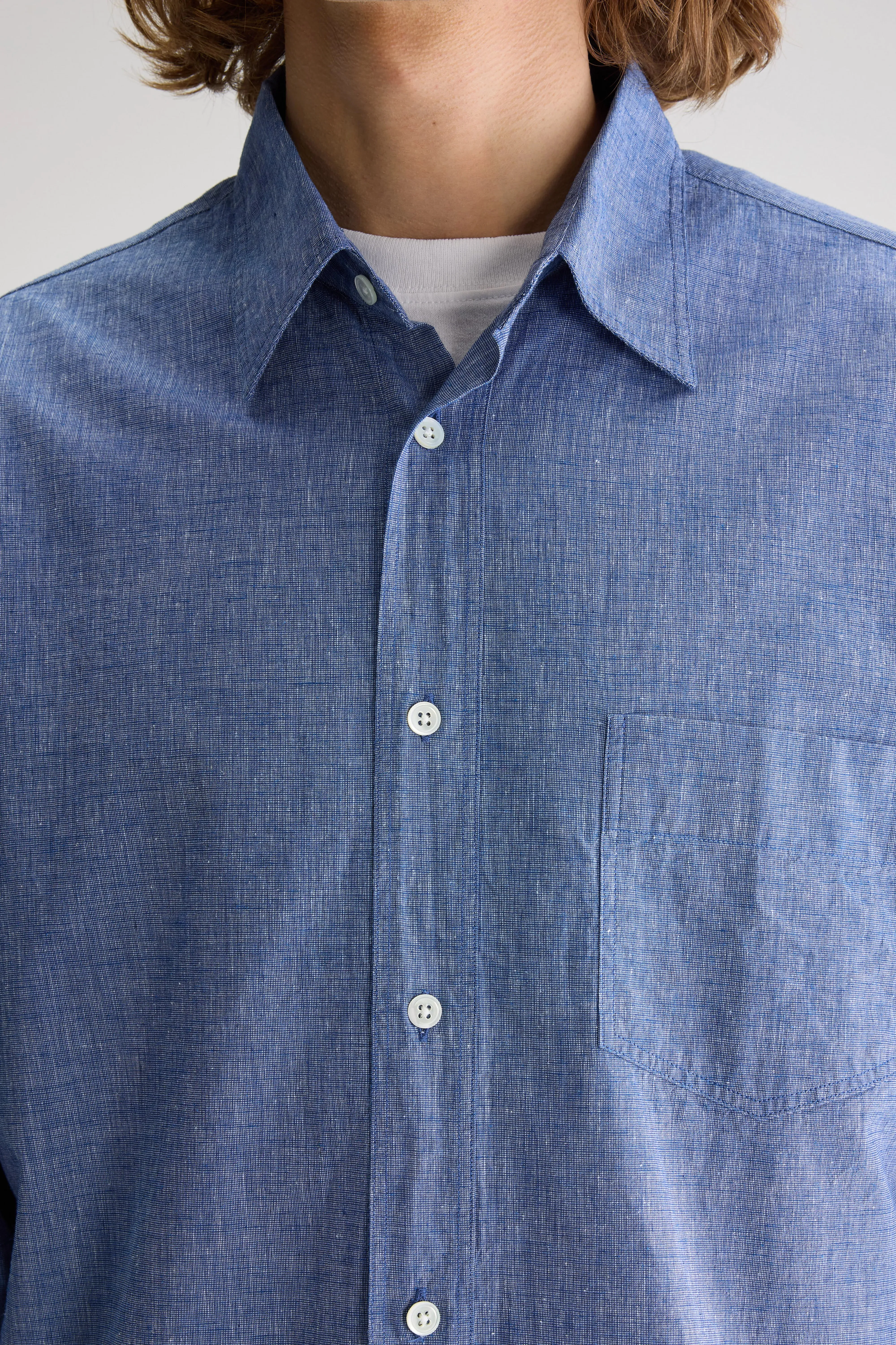Lighty relaxed shirt (251 / M / DENIM) sold by Bellrose product image thumbnail 5
