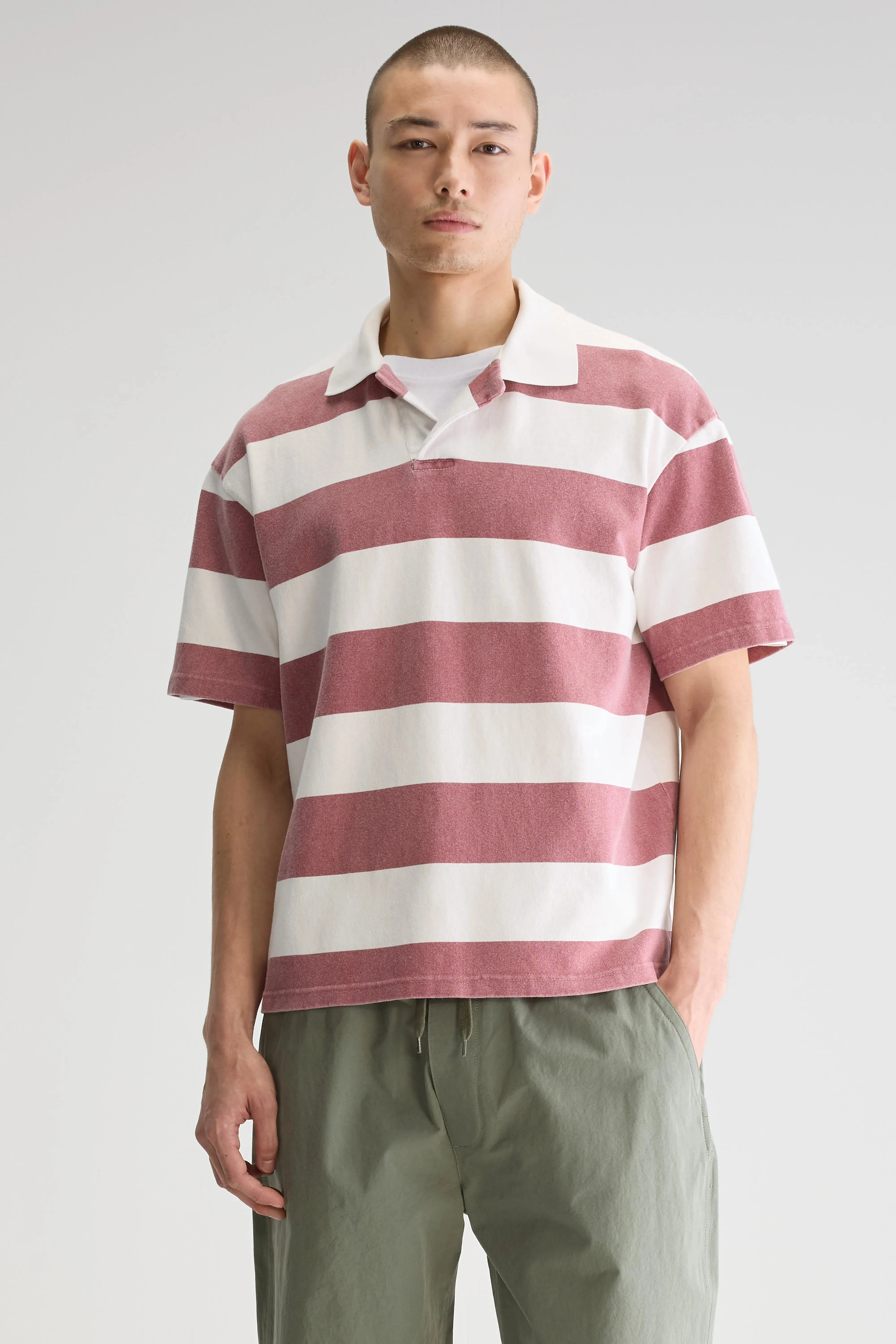 Forst short-sleeve polo (251 / M / STRIPE B) sold by Bellrose product image thumbnail 2