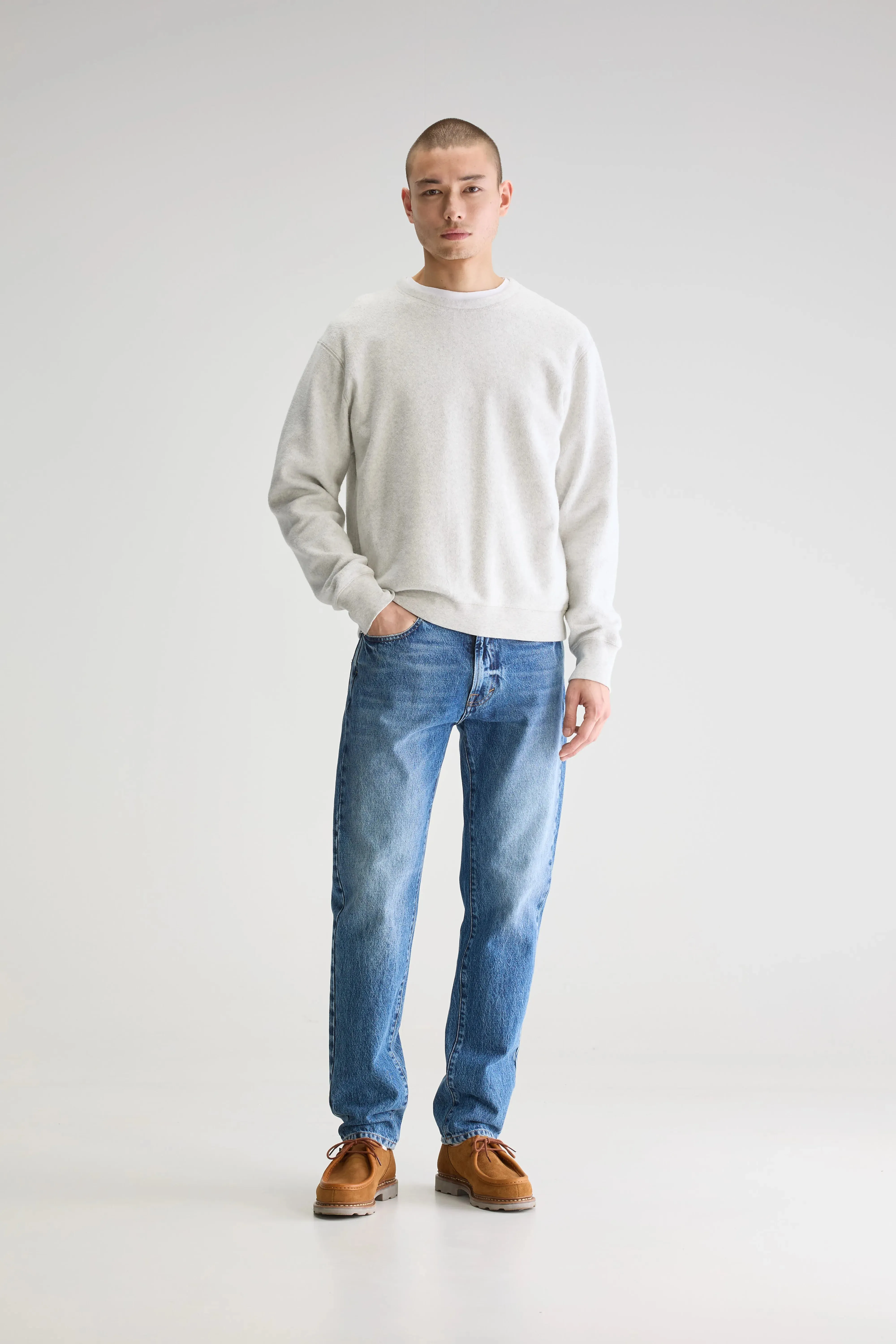 Matt crewneck sweatshirt (251 / M / OYSTER) sold by Bellrose product image thumbnail 3