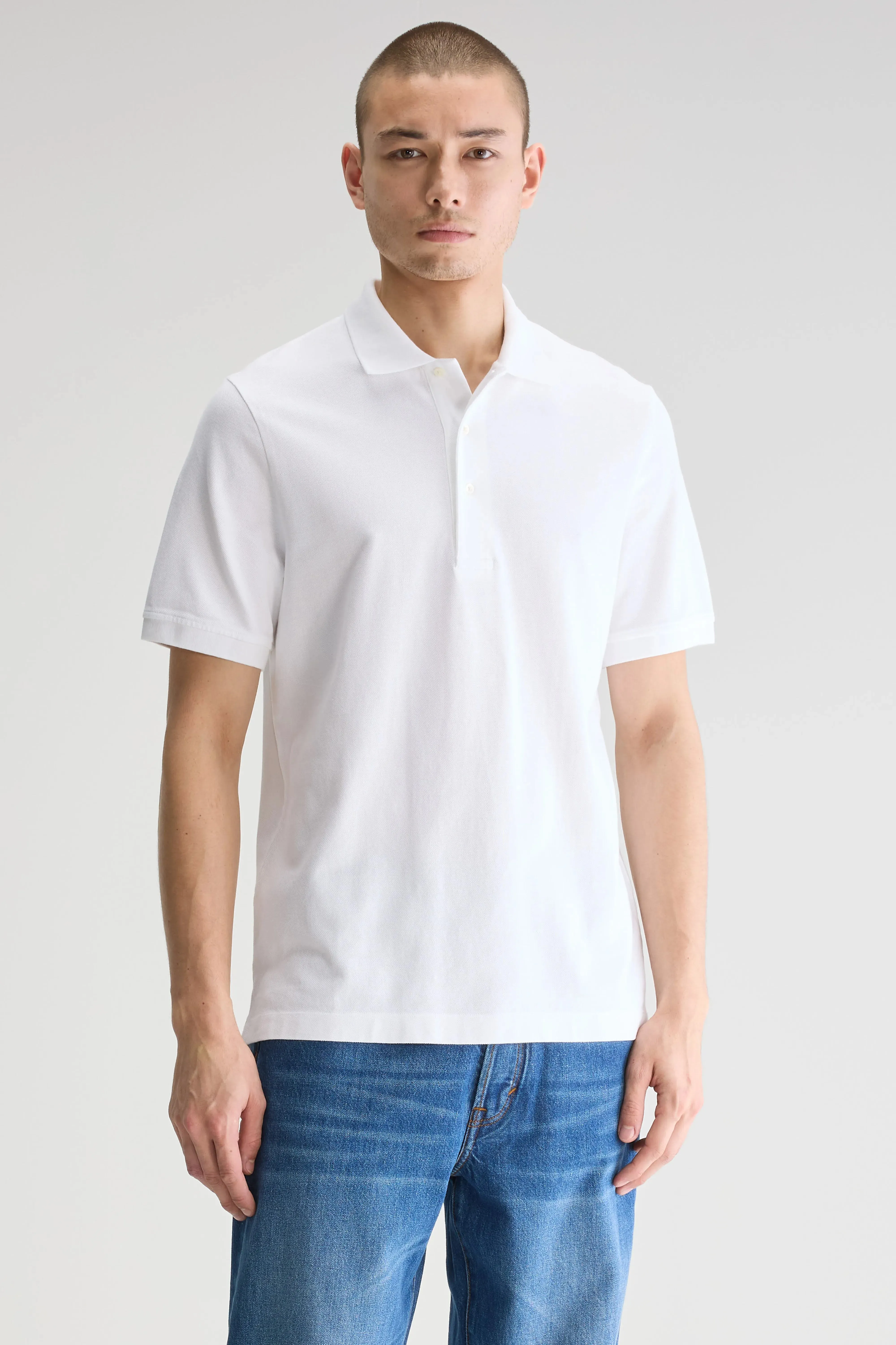 Vilon relaxed polo (251 / M / WHITE) sold by Bellrose product image thumbnail 2
