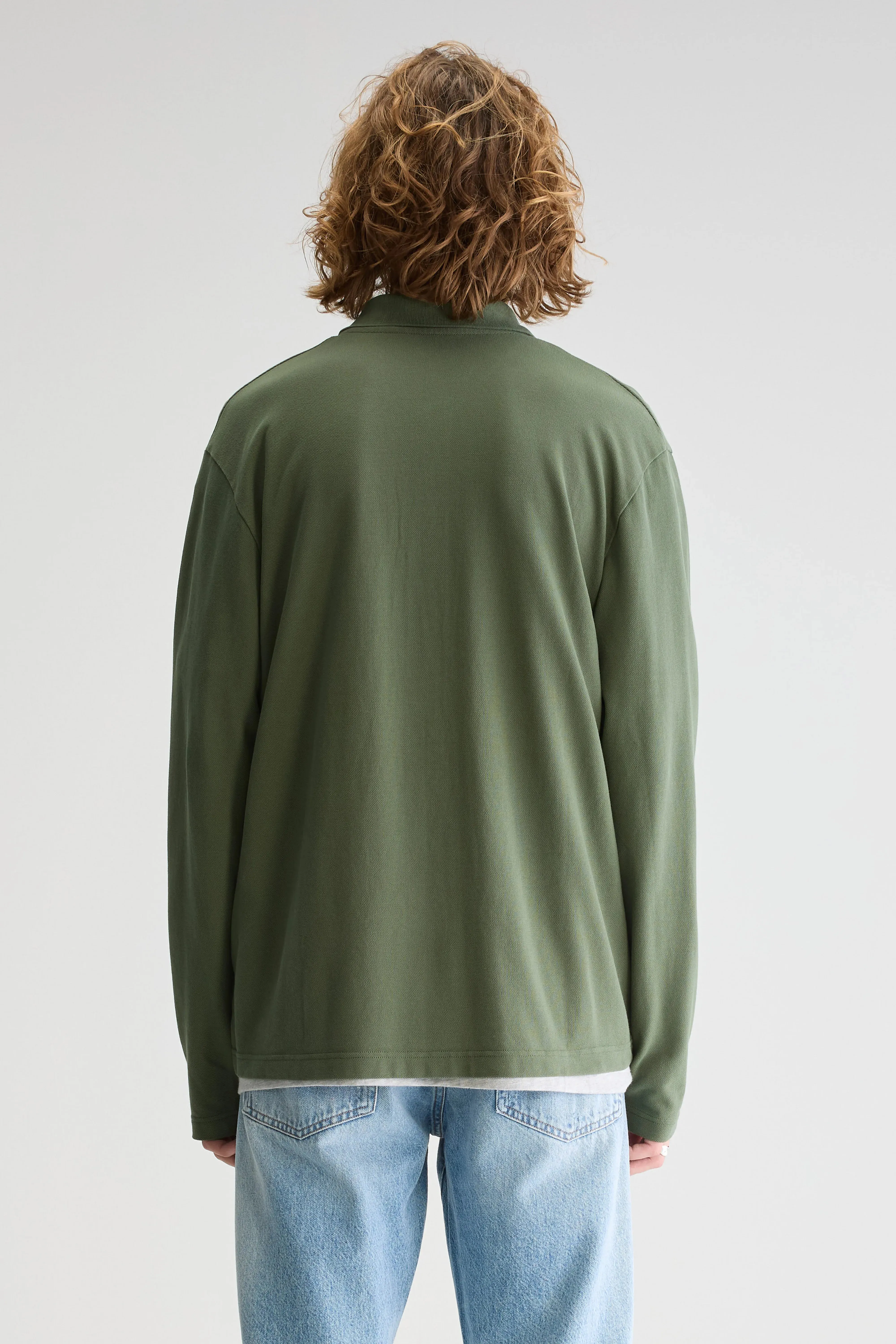Vision long-sleeve polo (251 / M / THYME) sold by Bellrose product image thumbnail 4