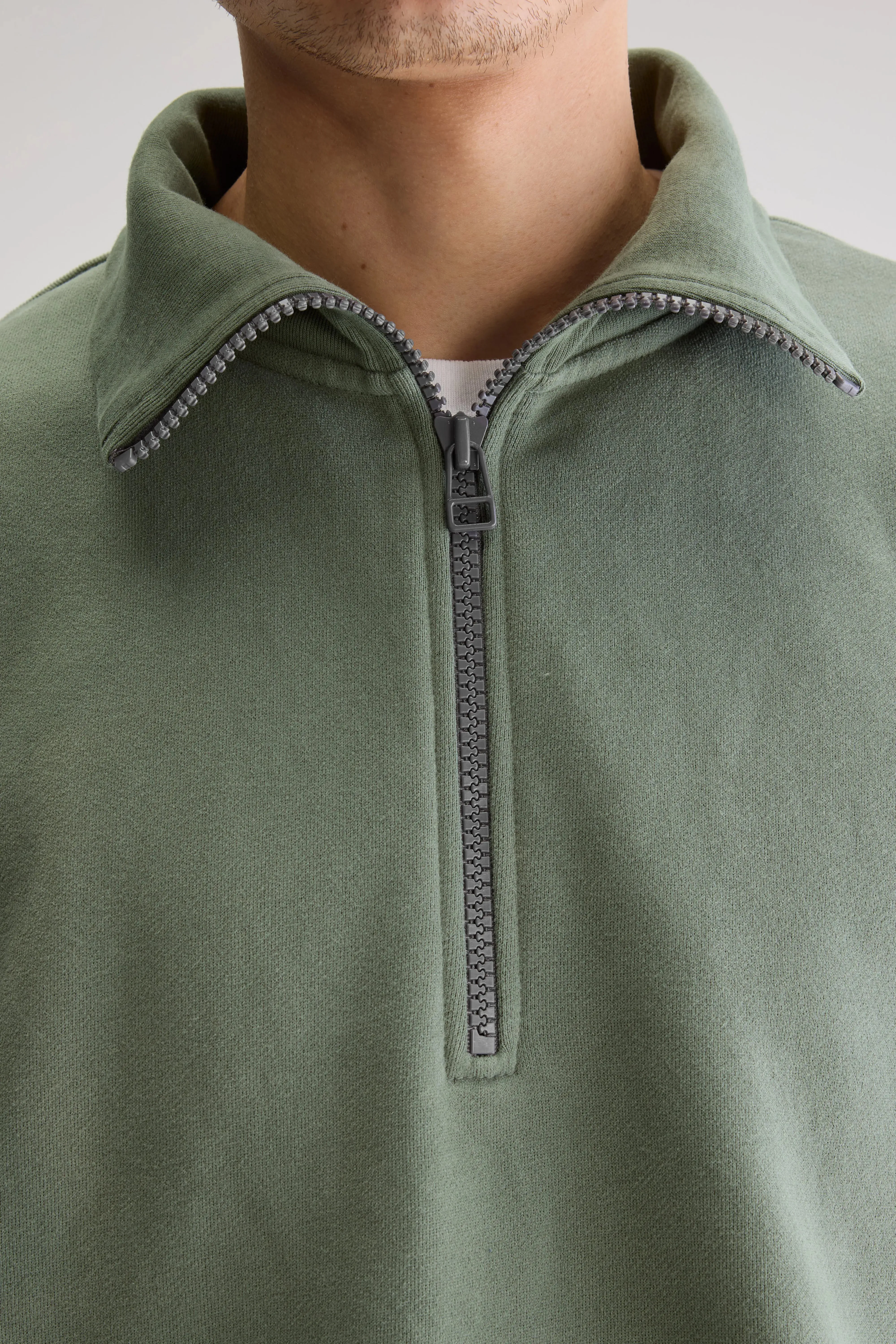 Faber half-zip sweatshirt (251 / M / THYME) sold by Bellrose product image thumbnail 5