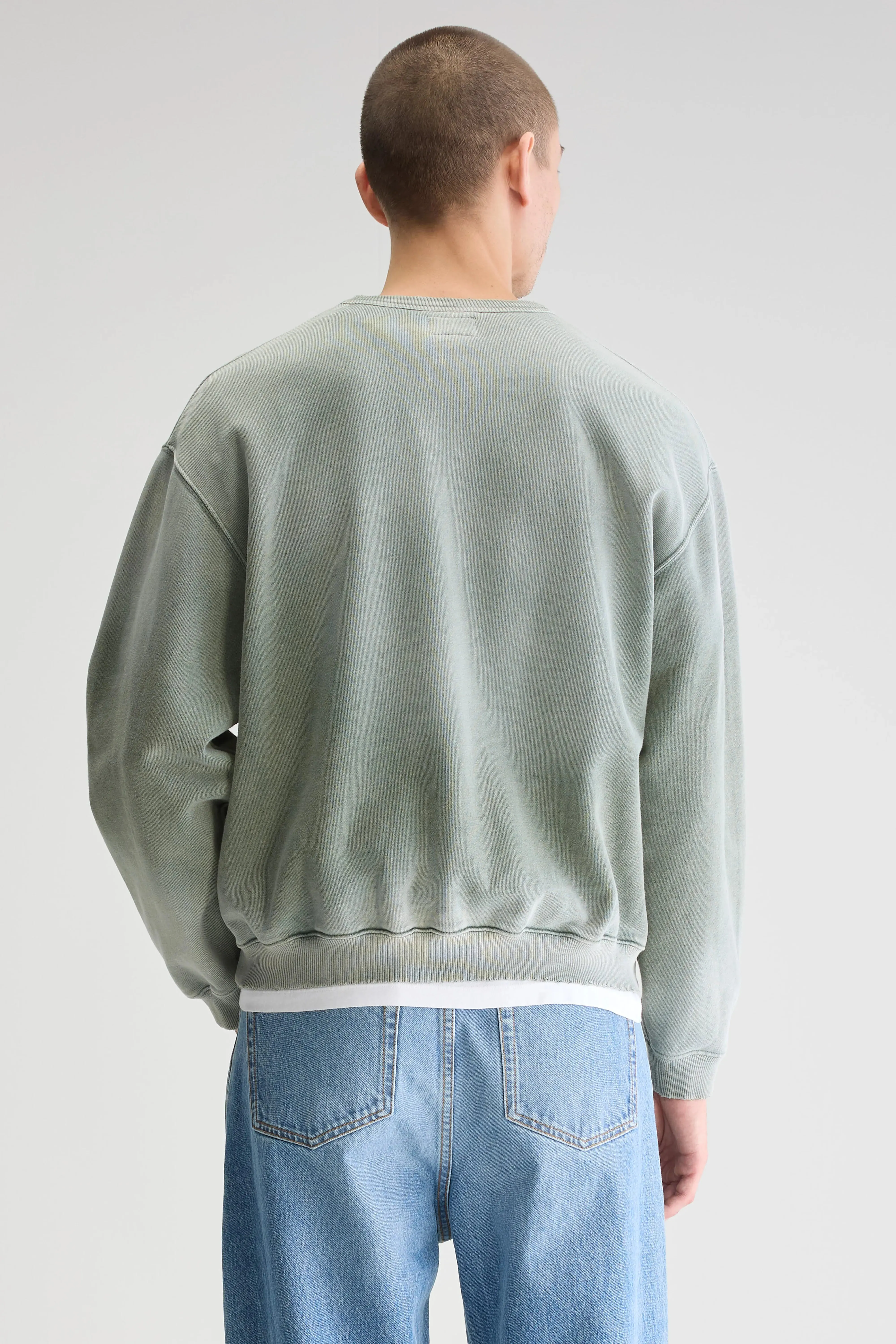 Fabien crewneck sweatshirt (251 / M / SAGE) sold by Bellrose product image thumbnail 4