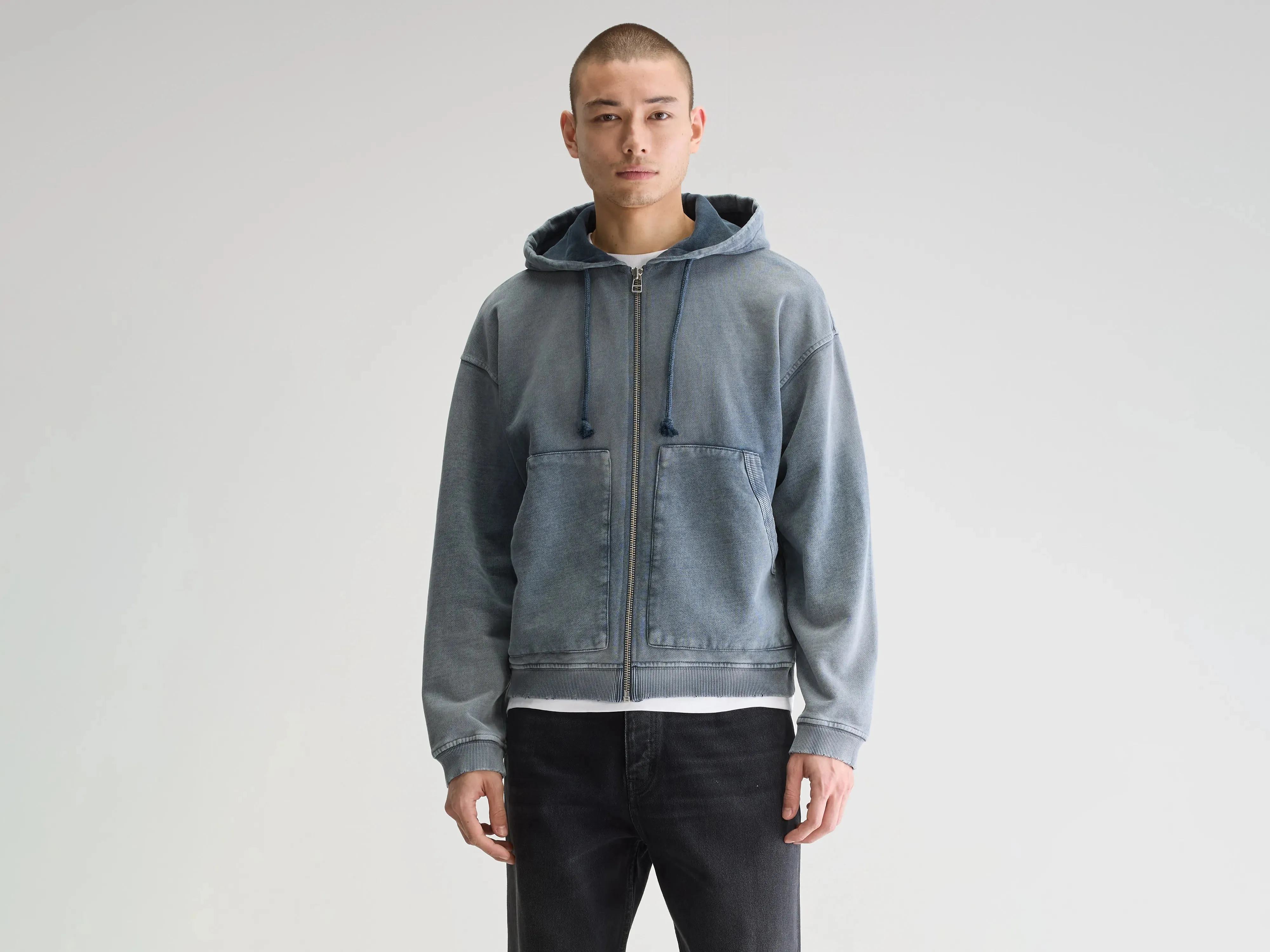 Falkon zip-up hoodie (251 / M / NAVY) sold by Bellrose