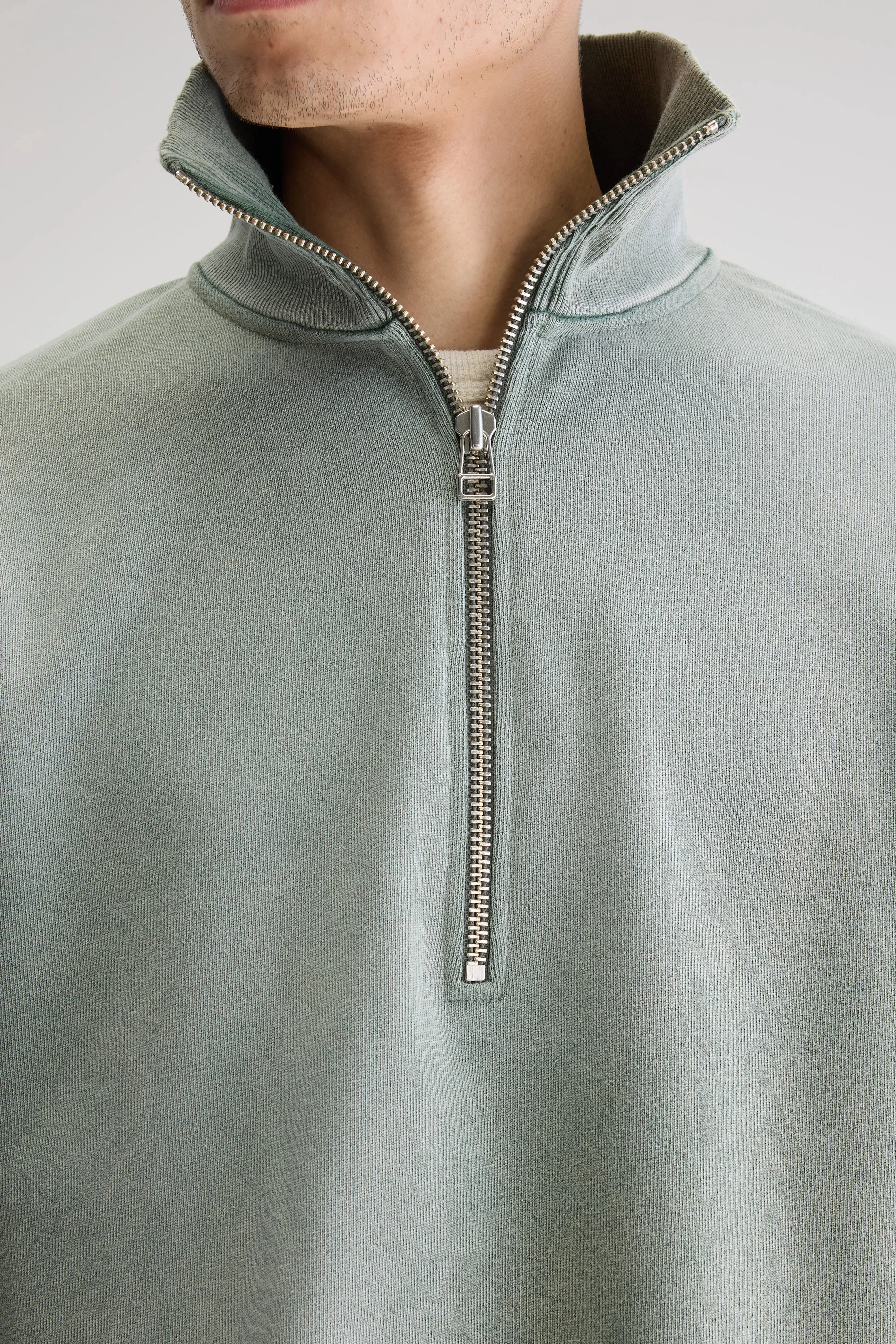 Fabro half-zip sweatshirt (251 / M / SAGE) sold by Bellrose product image thumbnail 5