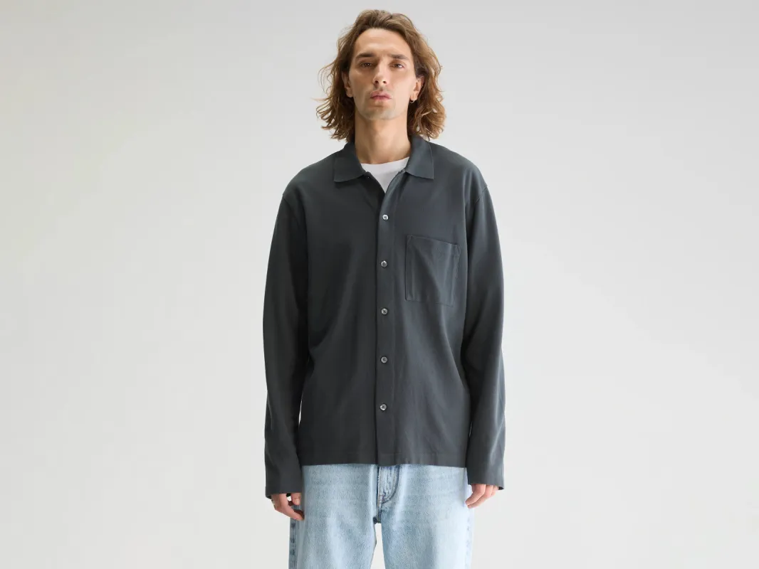 Vision long-sleeve polo (251 / M / PIRATE) sold by Bellrose