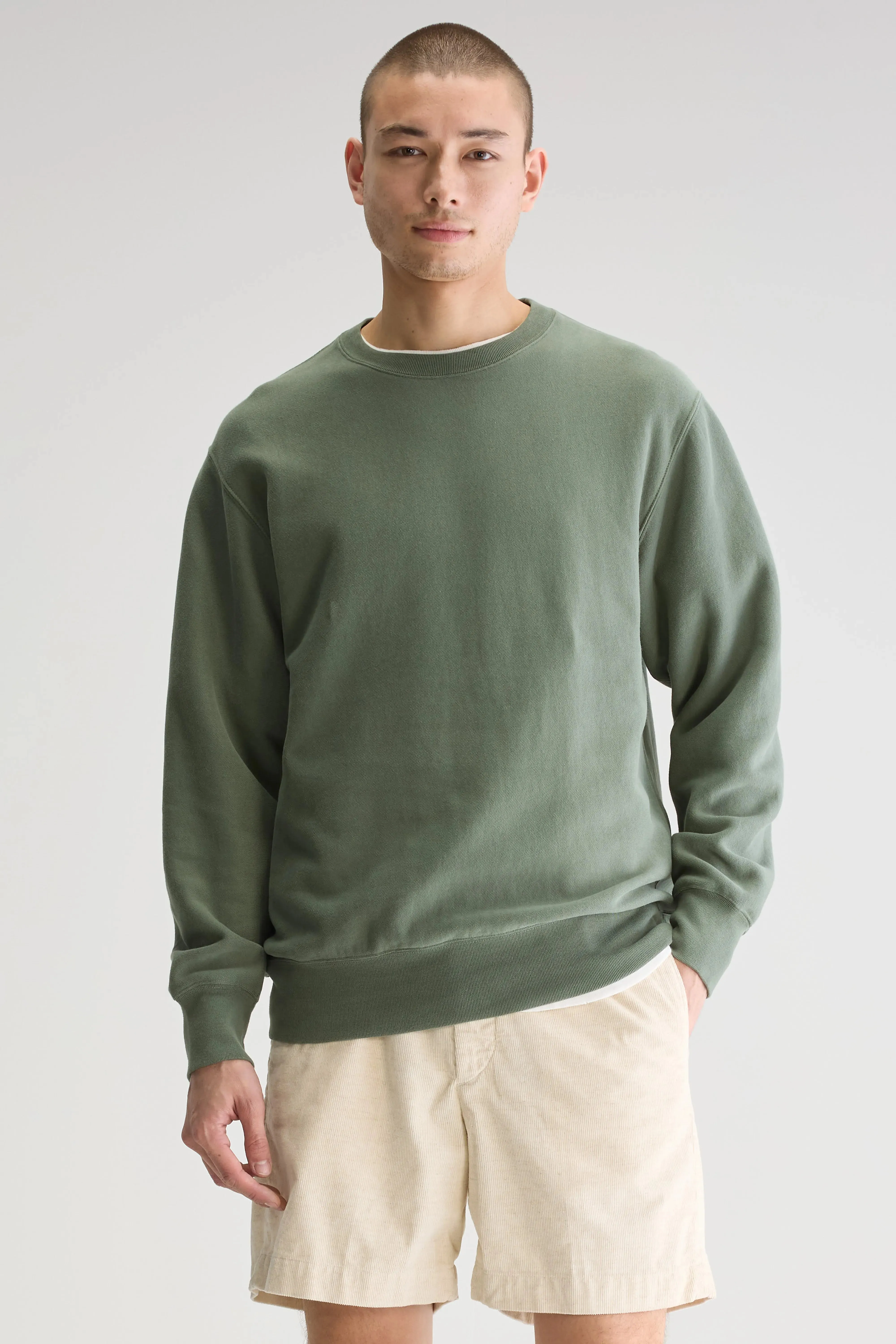 Flake crewneck sweatshirt (251 / M / THYME) sold by Bellrose product image thumbnail 2