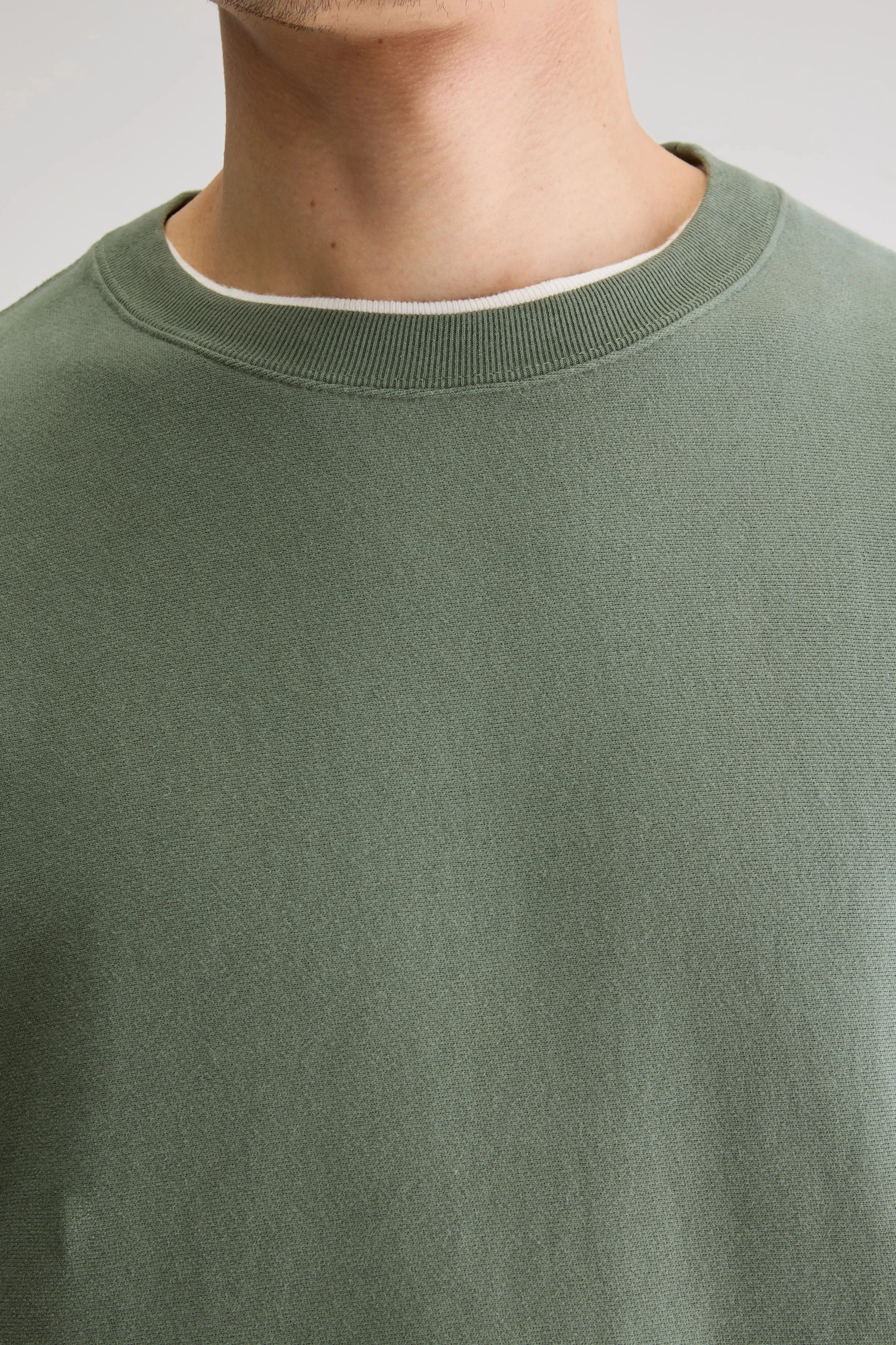 Flake crewneck sweatshirt (251 / M / THYME) sold by Bellrose product image thumbnail 5