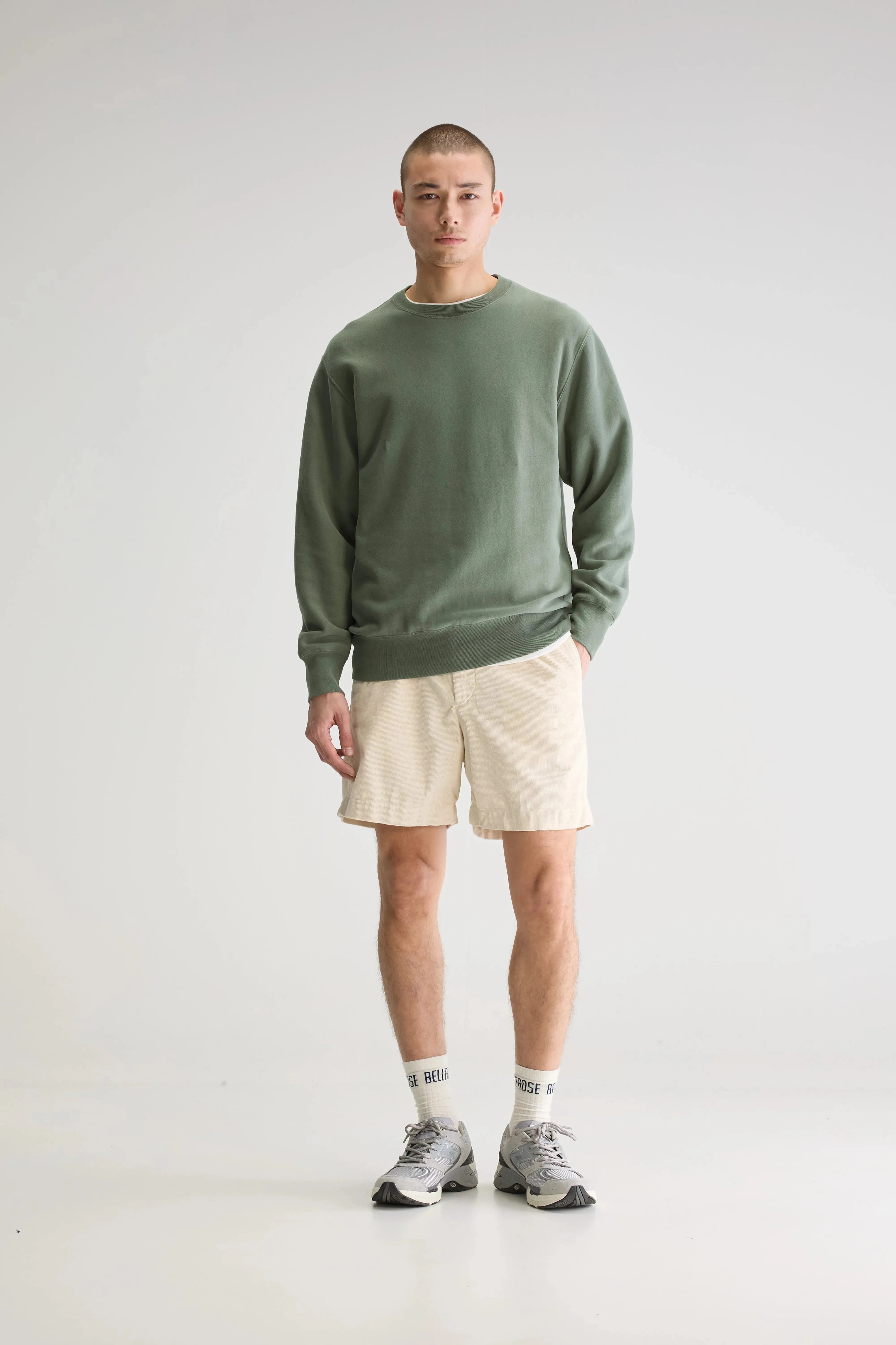 Flake crewneck sweatshirt (251 / M / THYME) sold by Bellrose product image thumbnail 3
