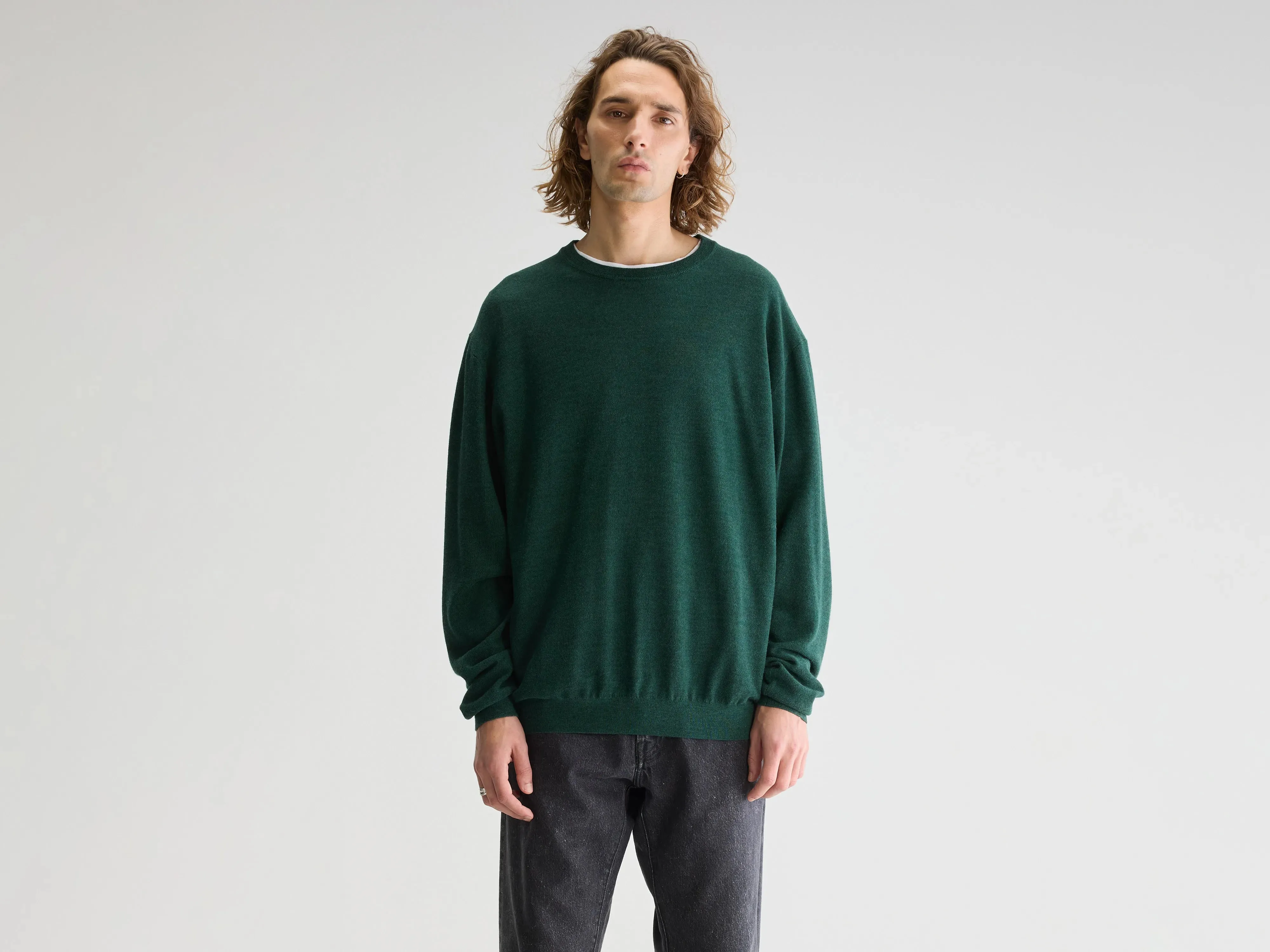 Alomy crewneck sweater (251 / M / SAGE) sold by Bellrose