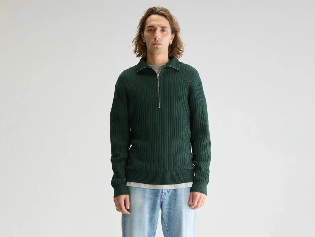 Asiz half-zip sweater (251 / M / SAGE) sold by Bellrose