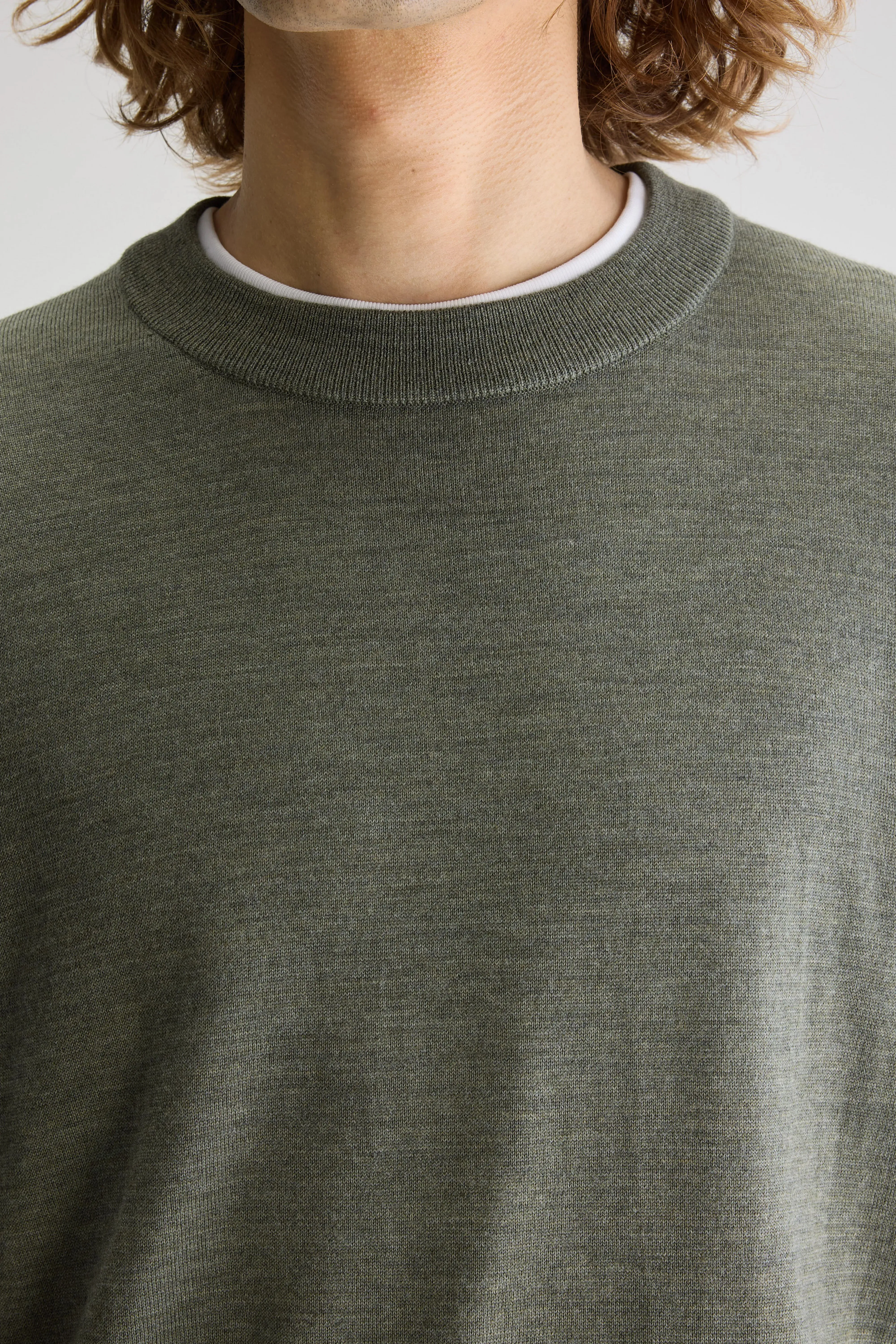 Dilliv crewneck sweater (251 / M / DUSTY OLIVE) sold by Bellrose product image thumbnail 5