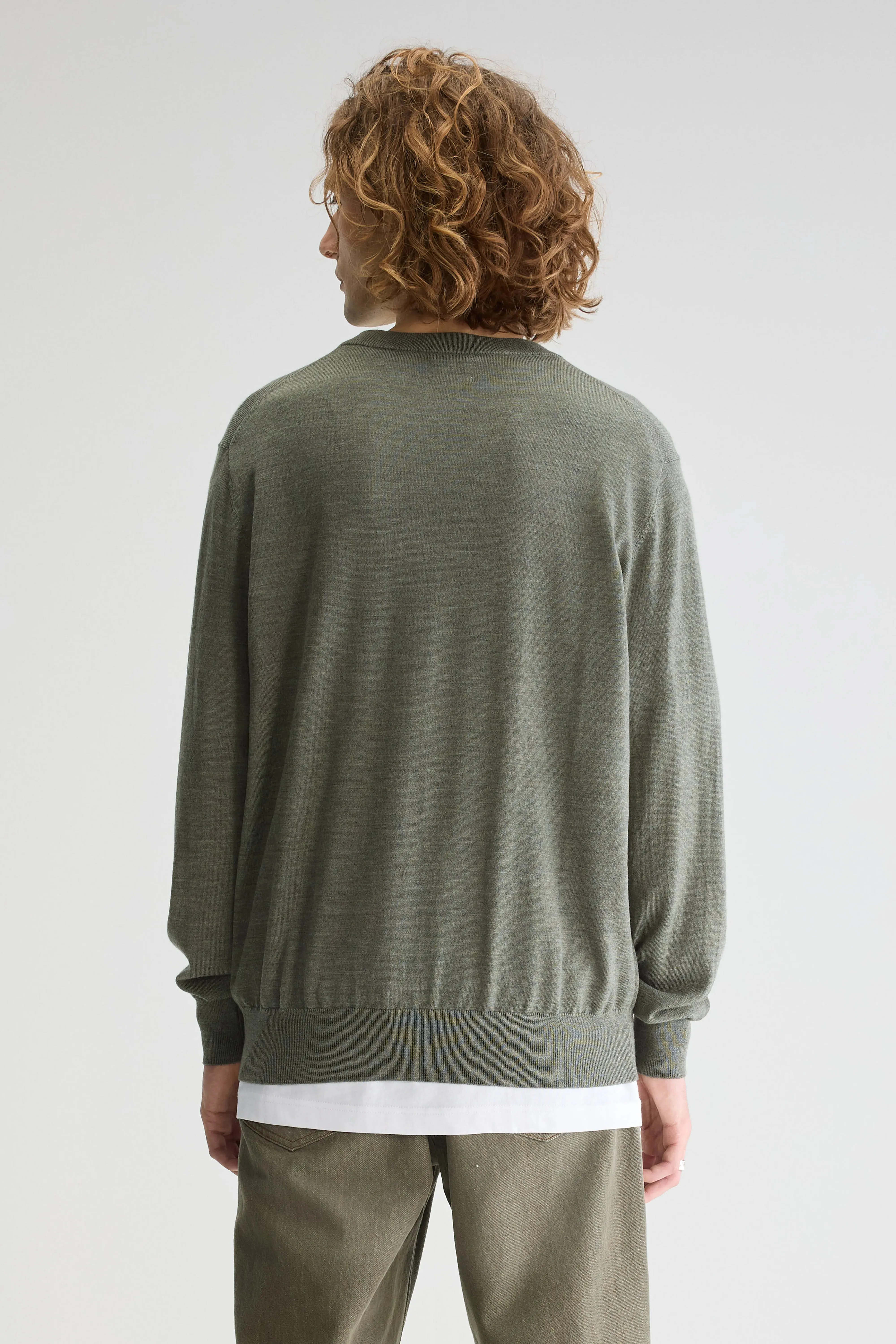 Dilliv crewneck sweater (251 / M / DUSTY OLIVE) sold by Bellrose product image thumbnail 4