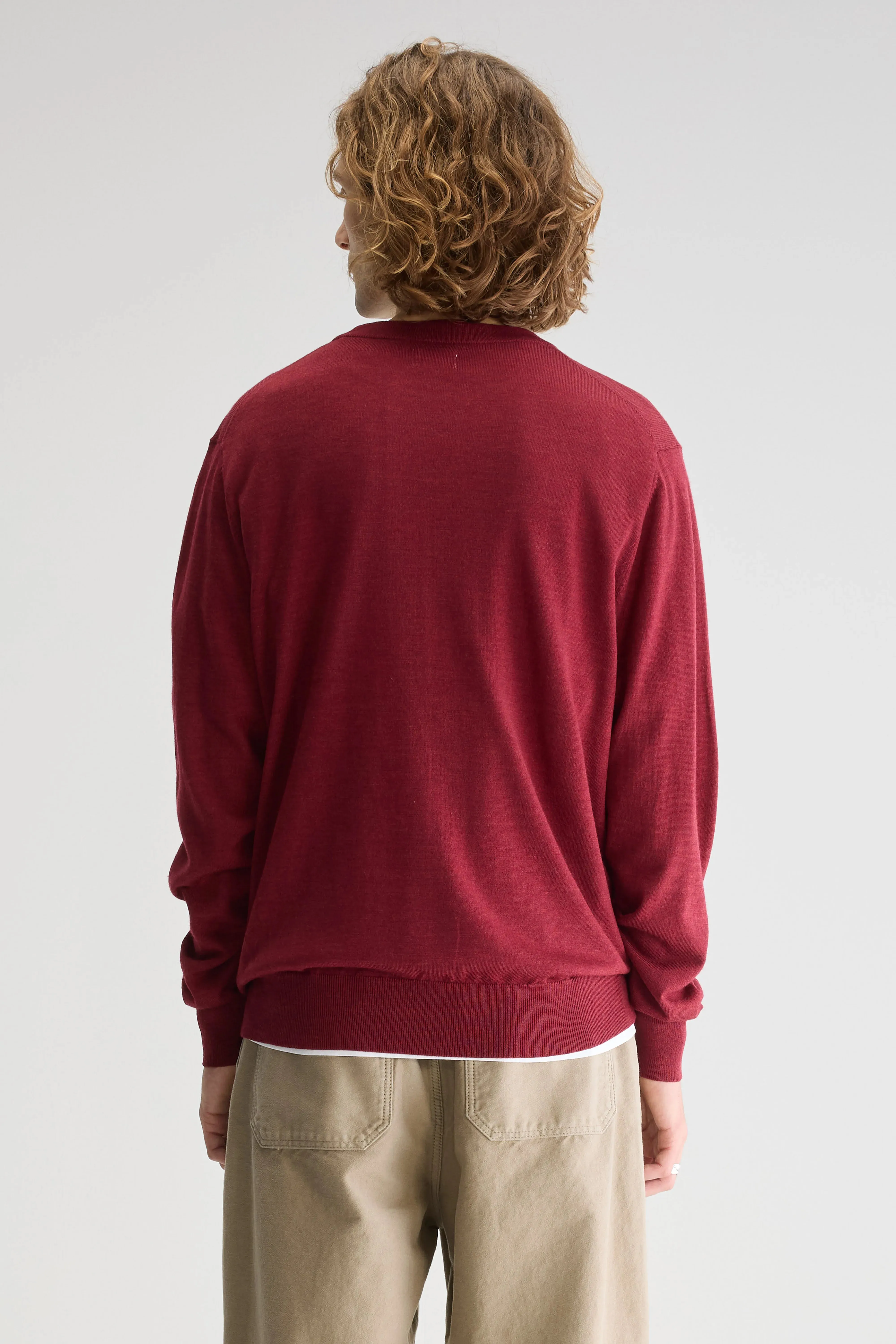 Dilliv crewneck sweater (251 / M / DRIED TOMATO) sold by Bellrose product image thumbnail 4