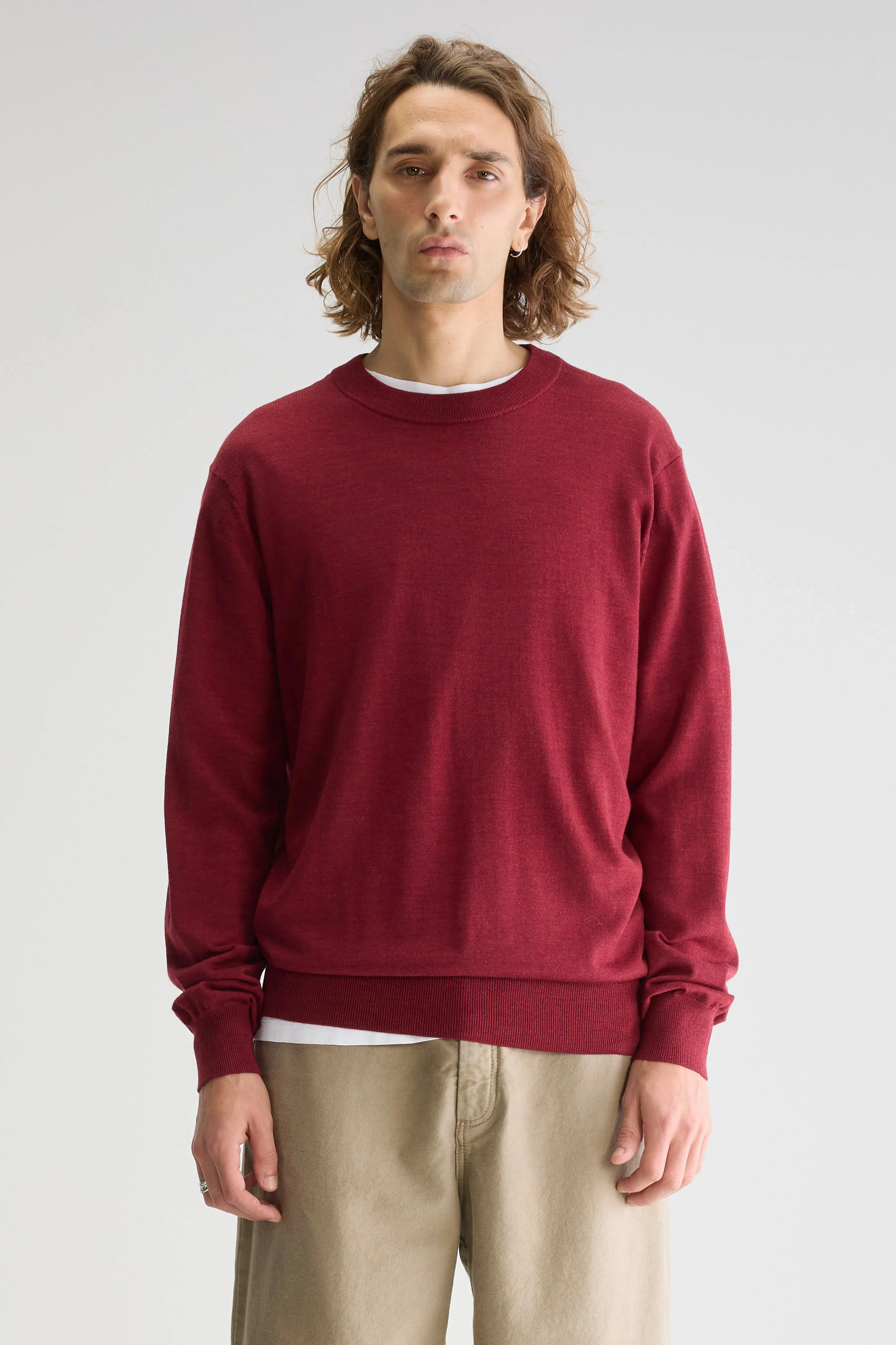 Dilliv crewneck sweater (251 / M / DRIED TOMATO) sold by Bellrose product image thumbnail 2