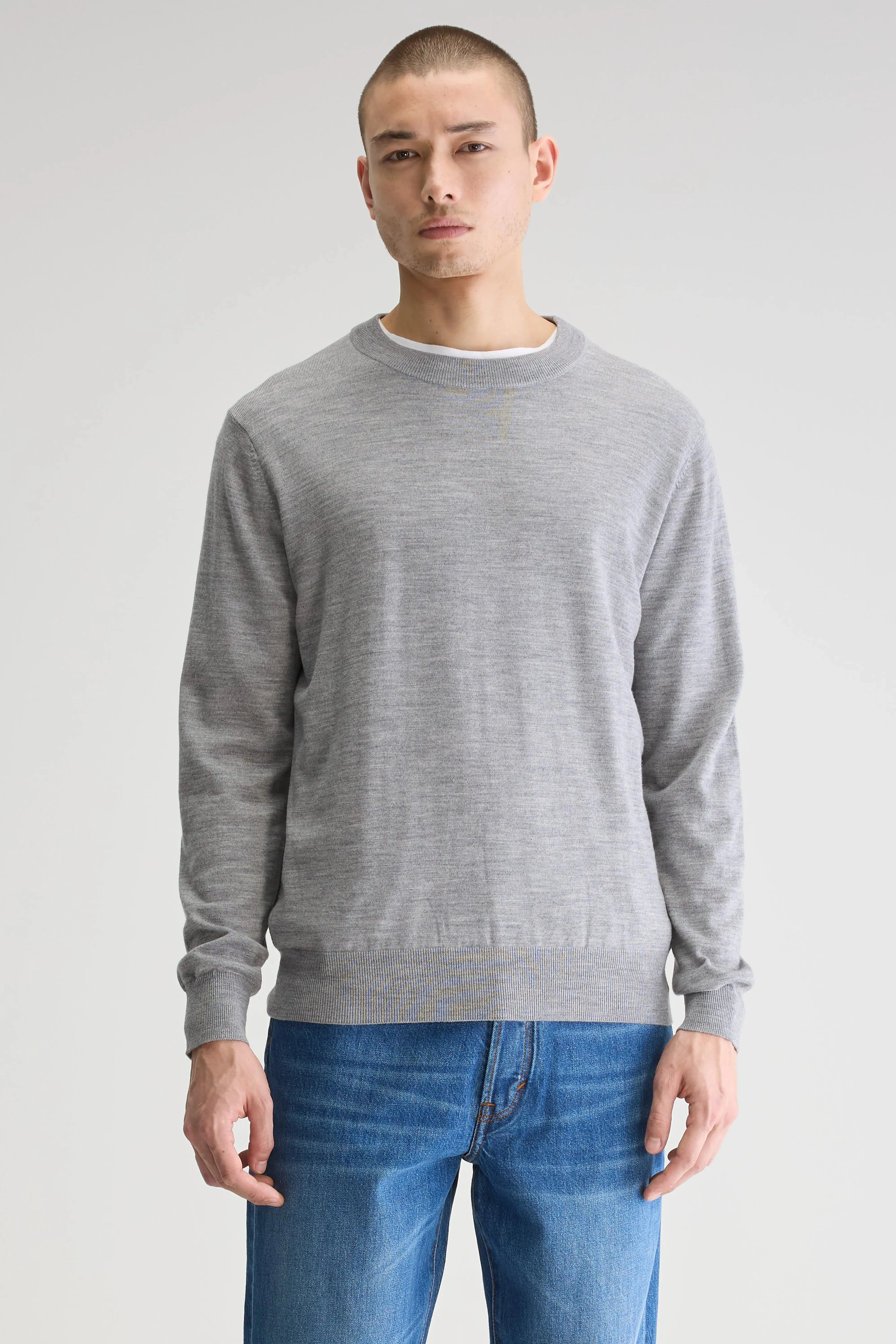 Dilliv crewneck sweater (251 / M / GREY MELANGE) sold by Bellrose product image thumbnail 2