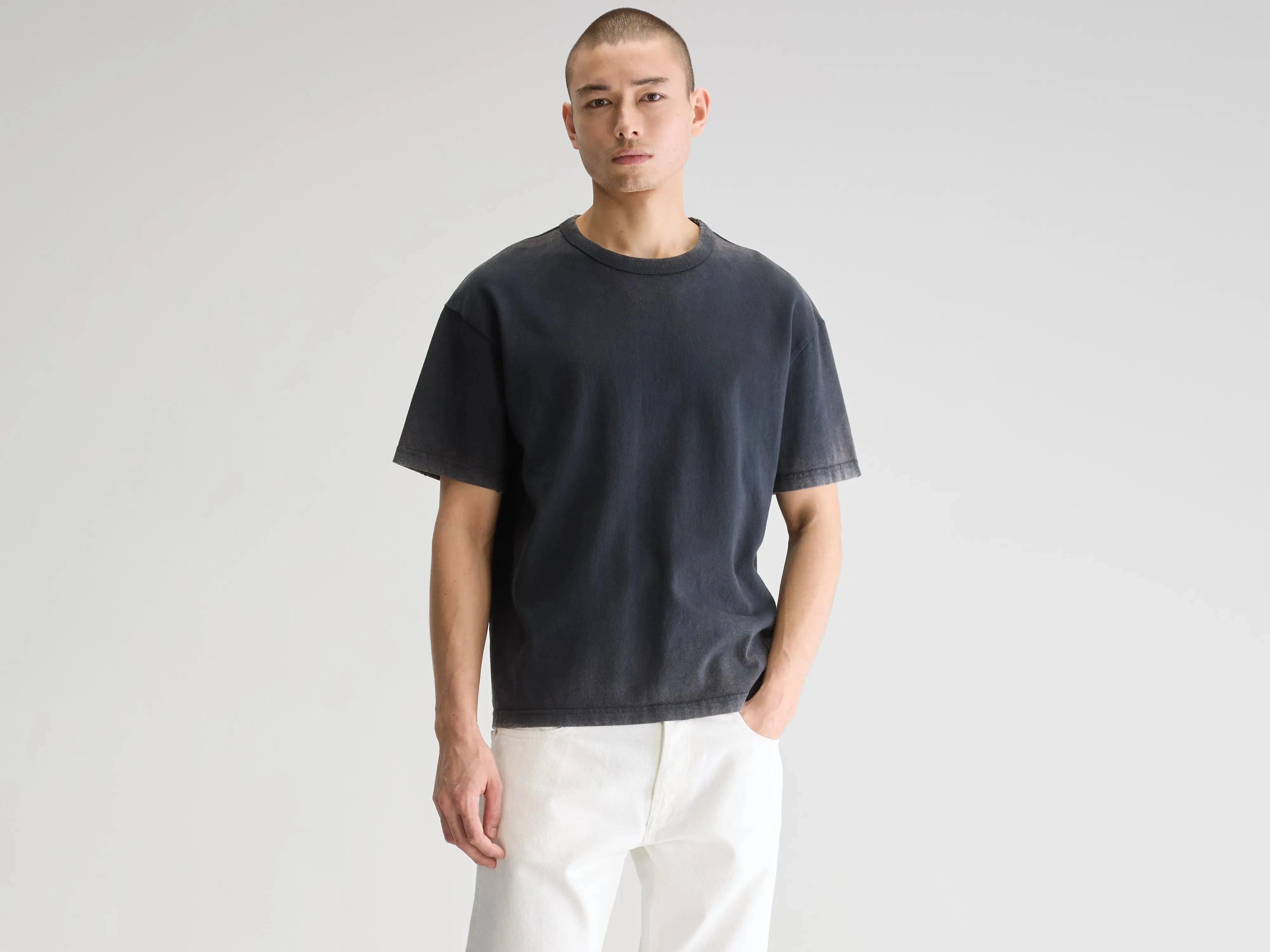 Vouch short-sleeve t-shirt (251 / M / BLACK BLUE) sold by Bellrose