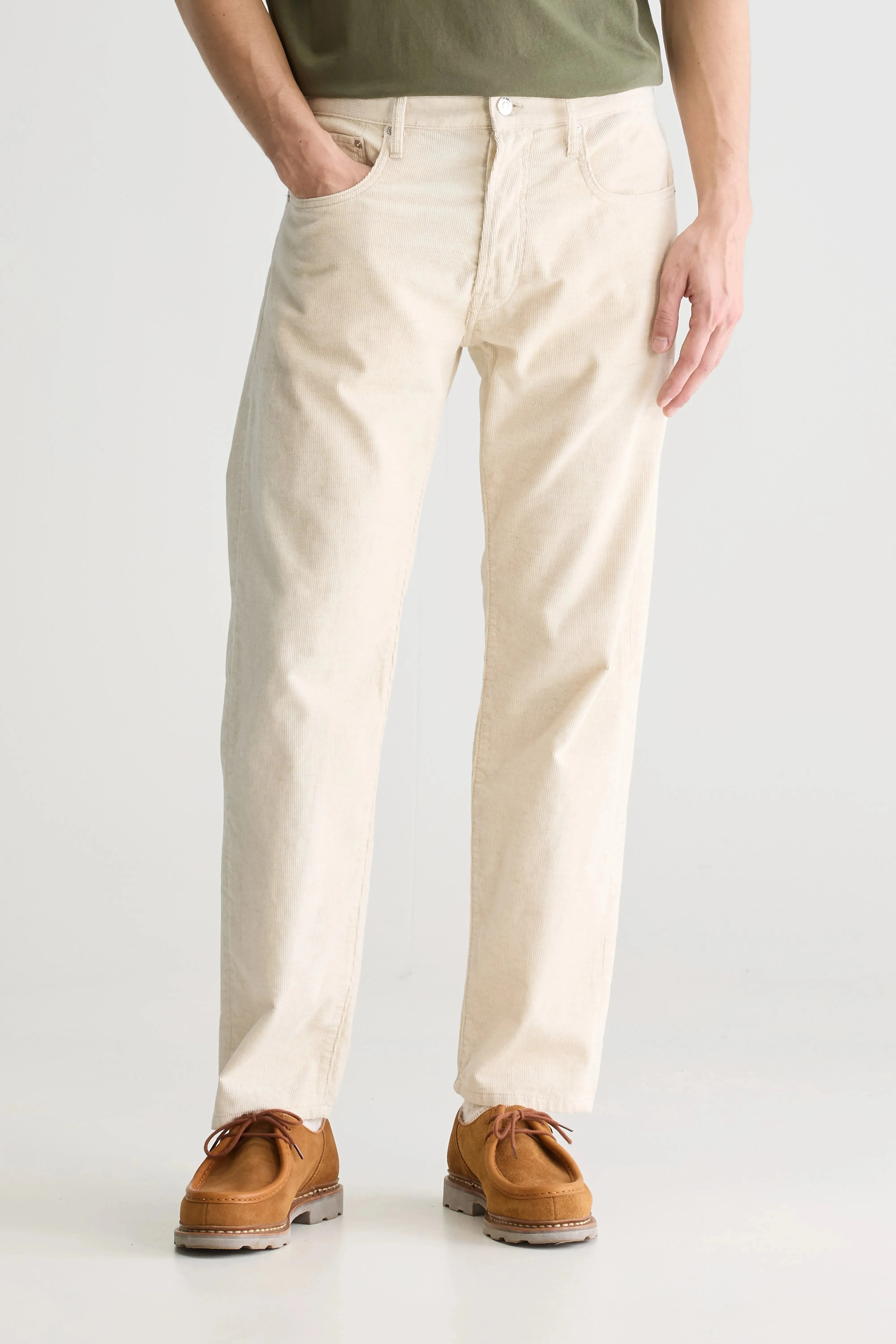 Percy dad-style trousers (251 / M / CALCAIRE) sold by Bellrose product image thumbnail 3