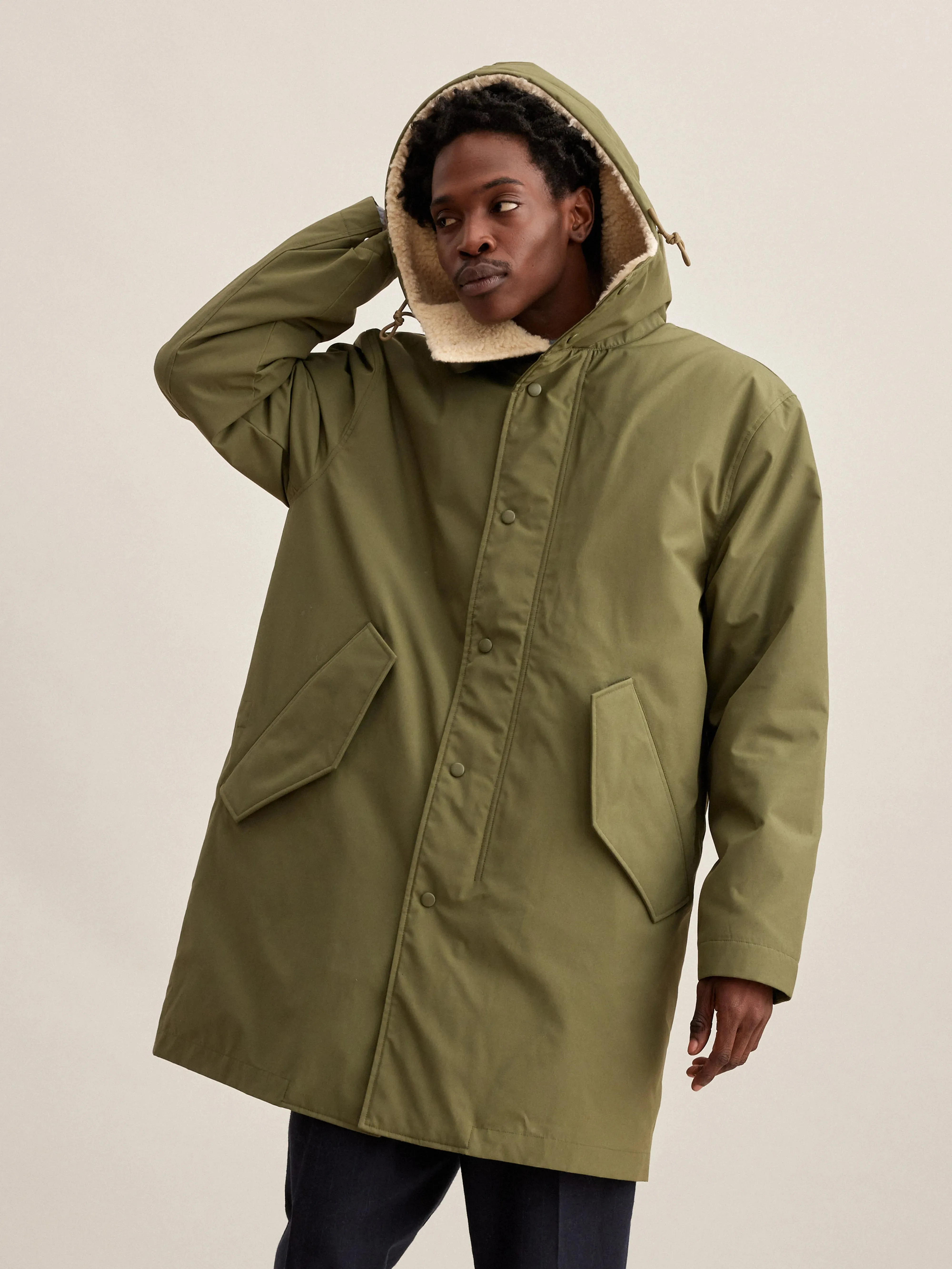 Hanson Parka (232 / M / ARMY) sold by Bellrose product image thumbnail 3