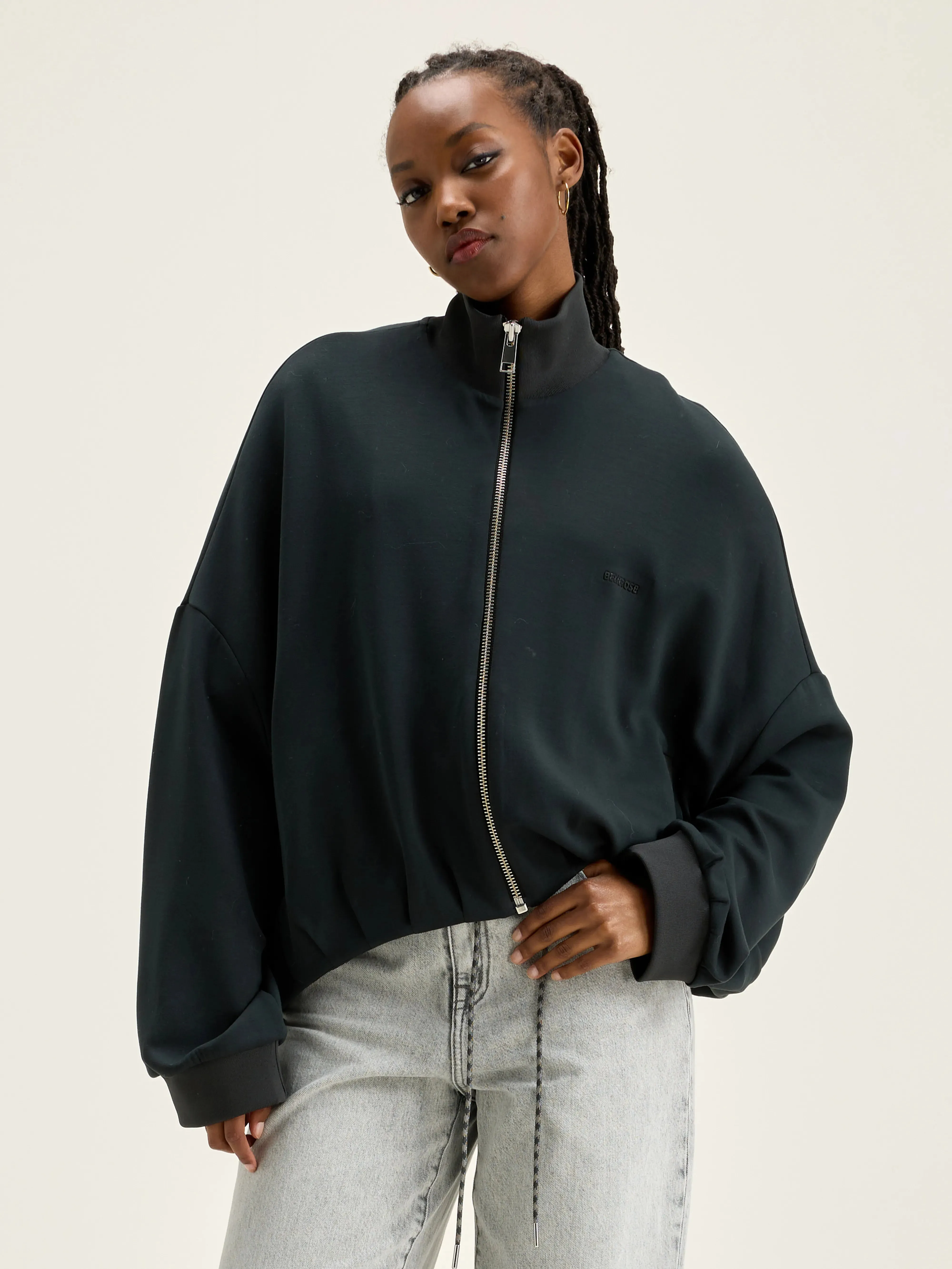Tallis zip-up sweatshirt (242 / W / ACIER) sold by Bellrose product image thumbnail 2