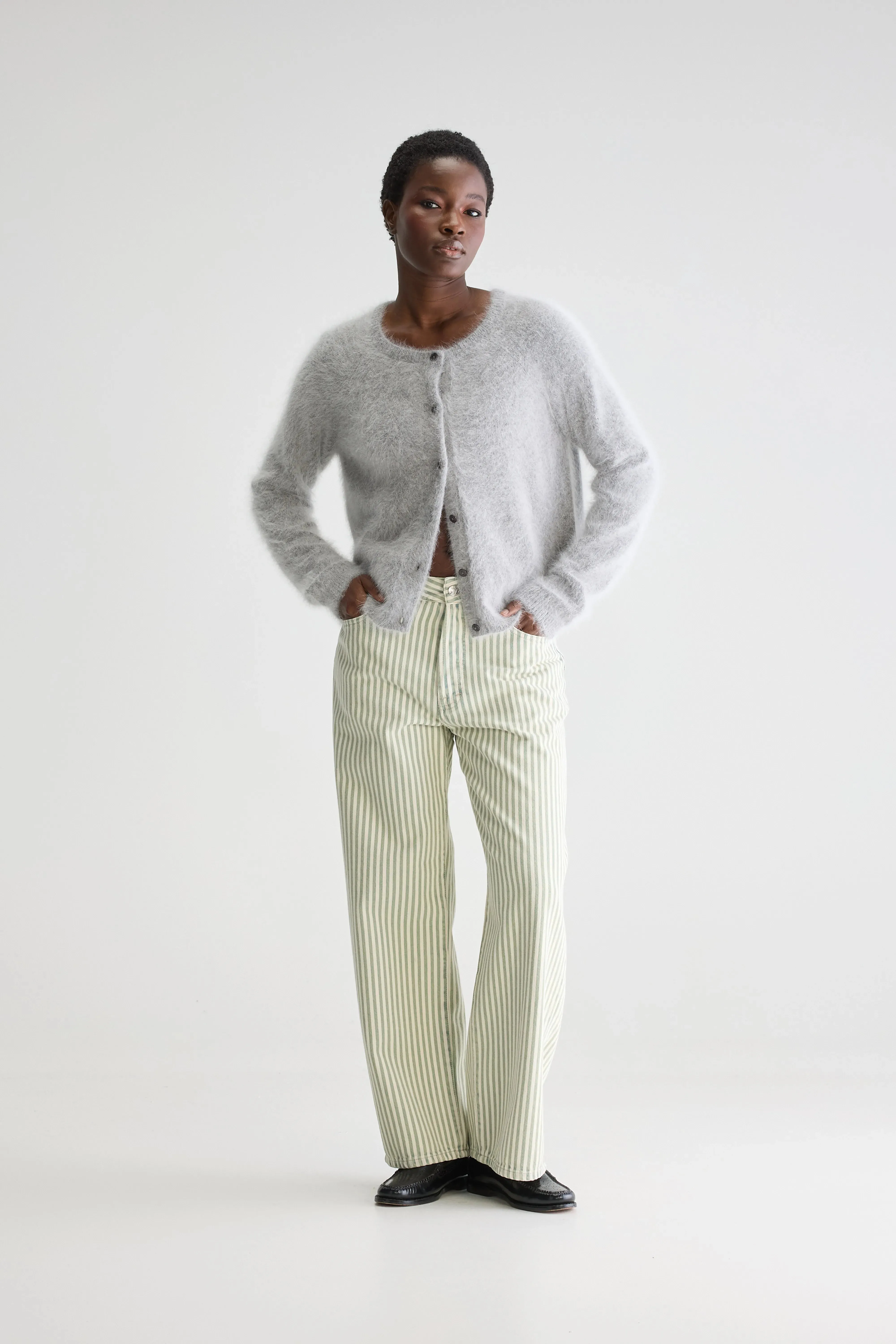 Denim N. 66 wide jeans (251 / W / STRIPE A) sold by Bellrose product image thumbnail 2