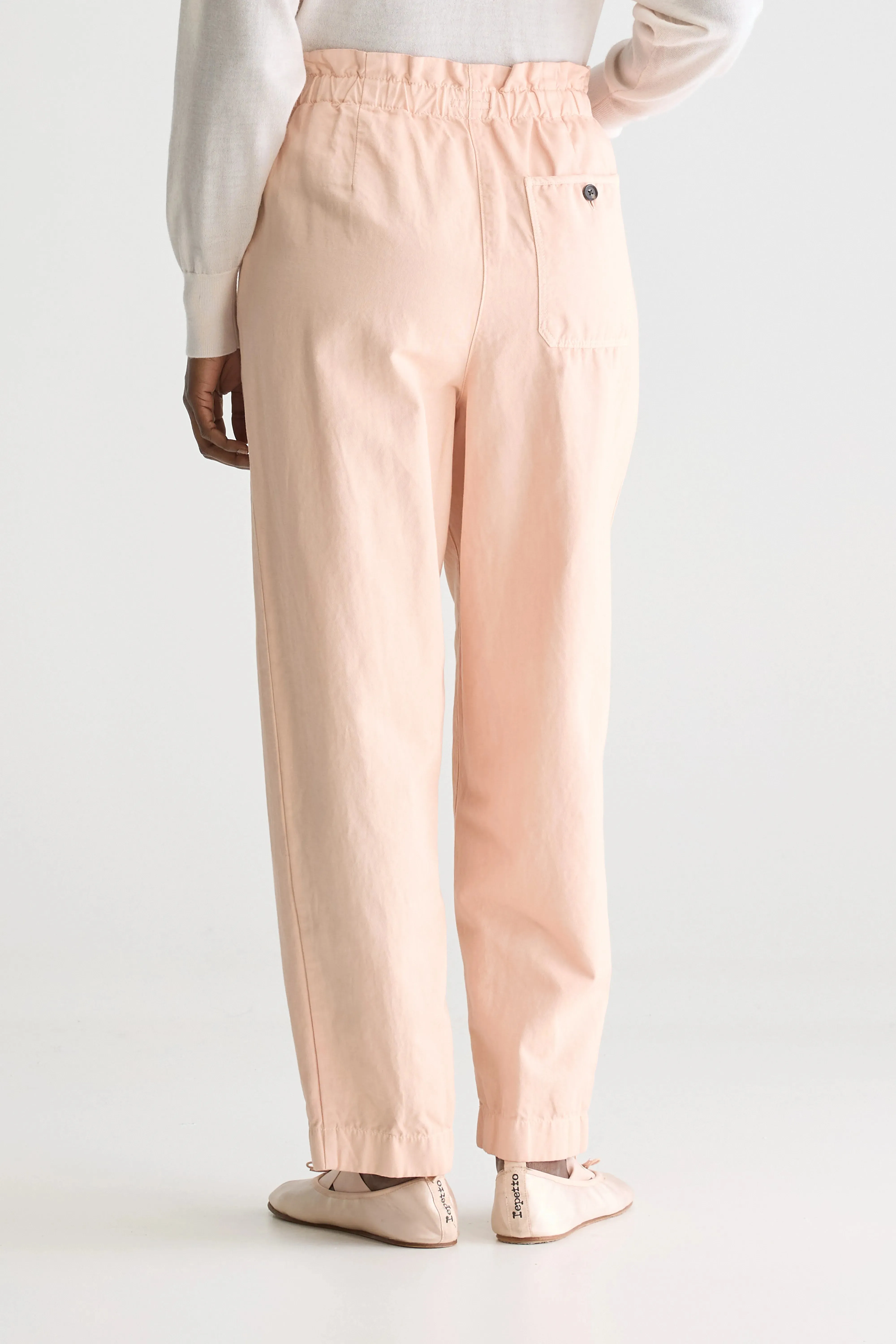 Lilow paperbag trousers (251 / W / SKIN) sold by Bellrose product image thumbnail 4