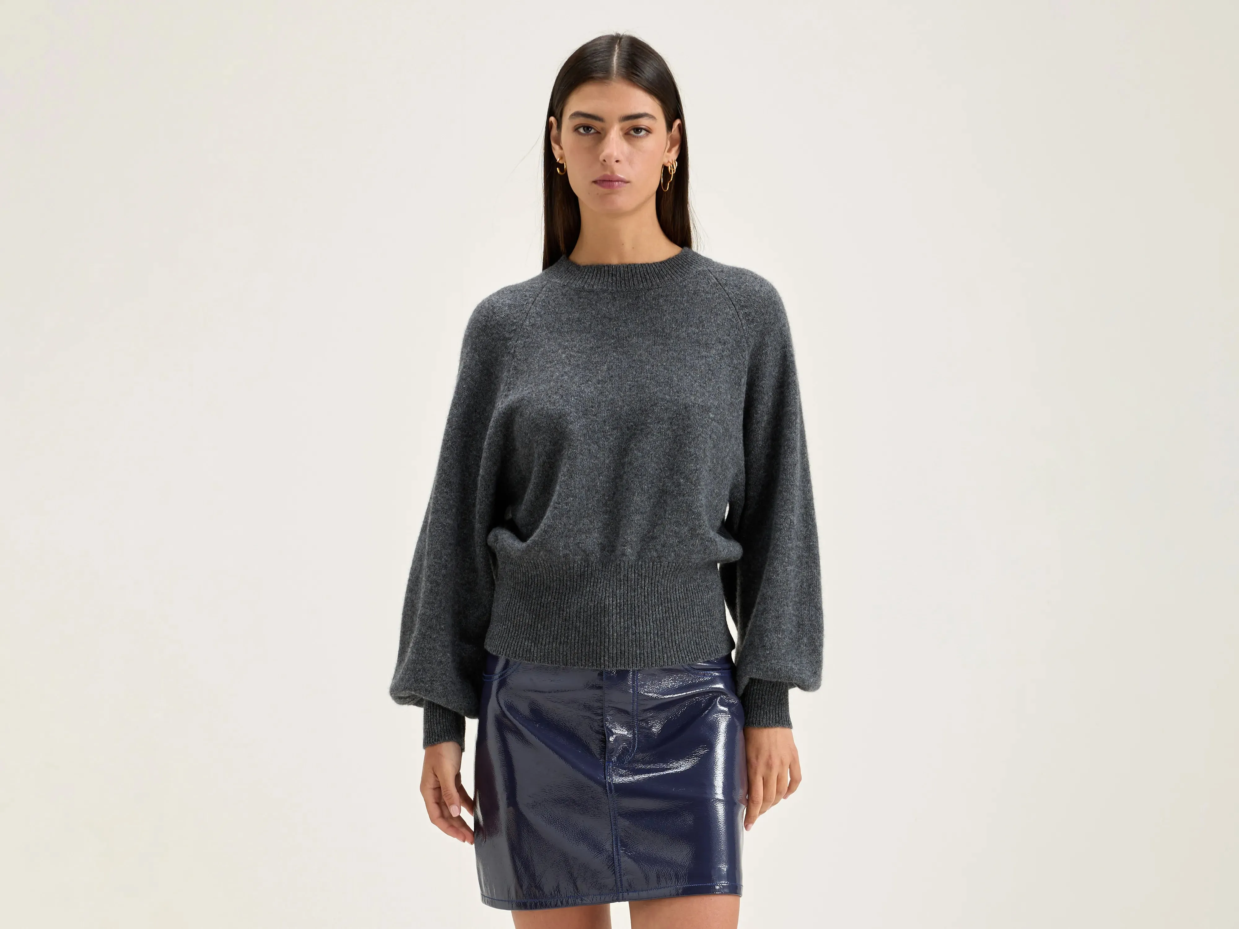 Ganto crew-neck sweater (242 / W / MID GREY) sold by Bellrose