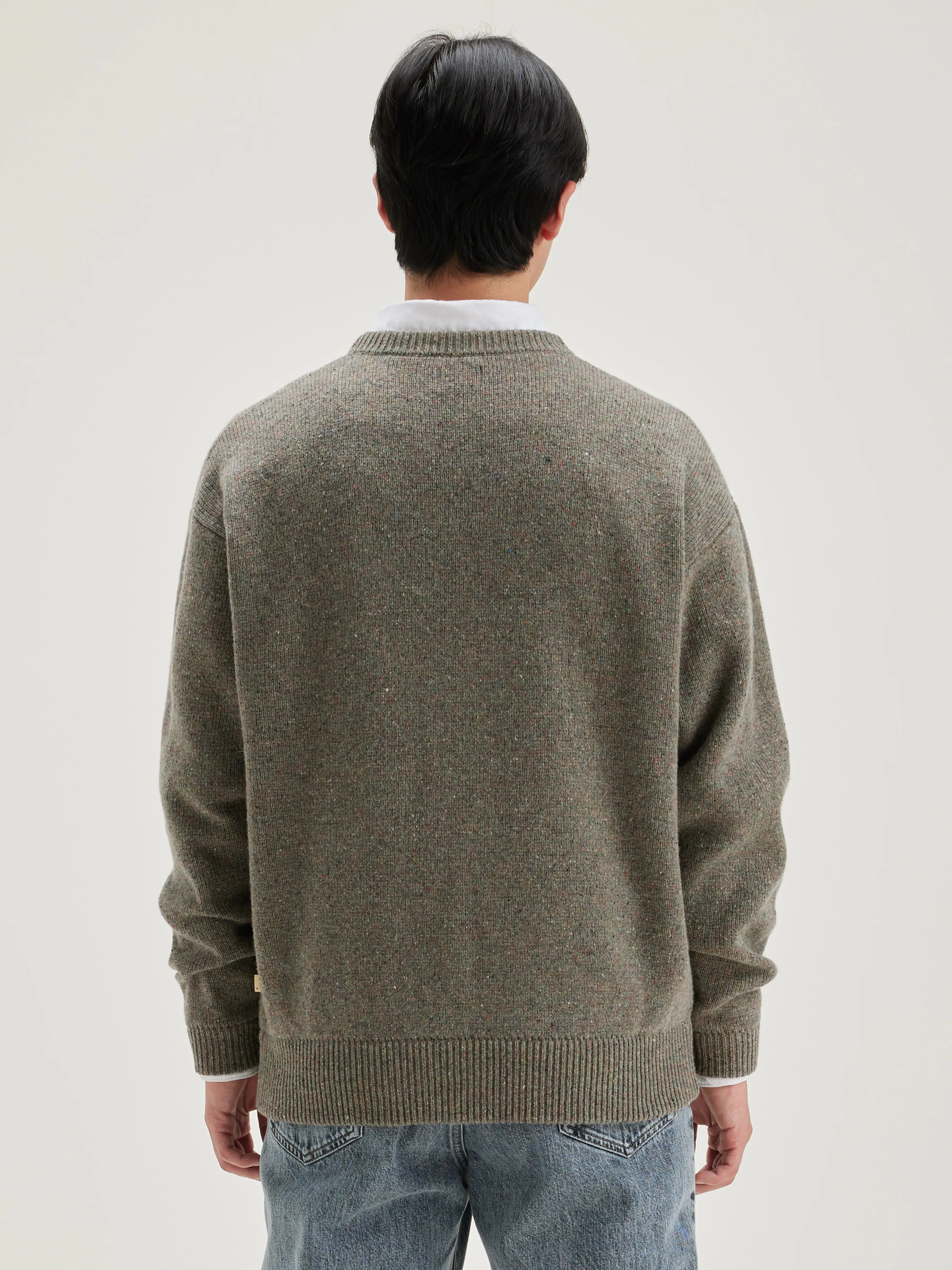 Gatem crew-neck sweater (242 / M / DUST) sold by Bellrose product image thumbnail 4