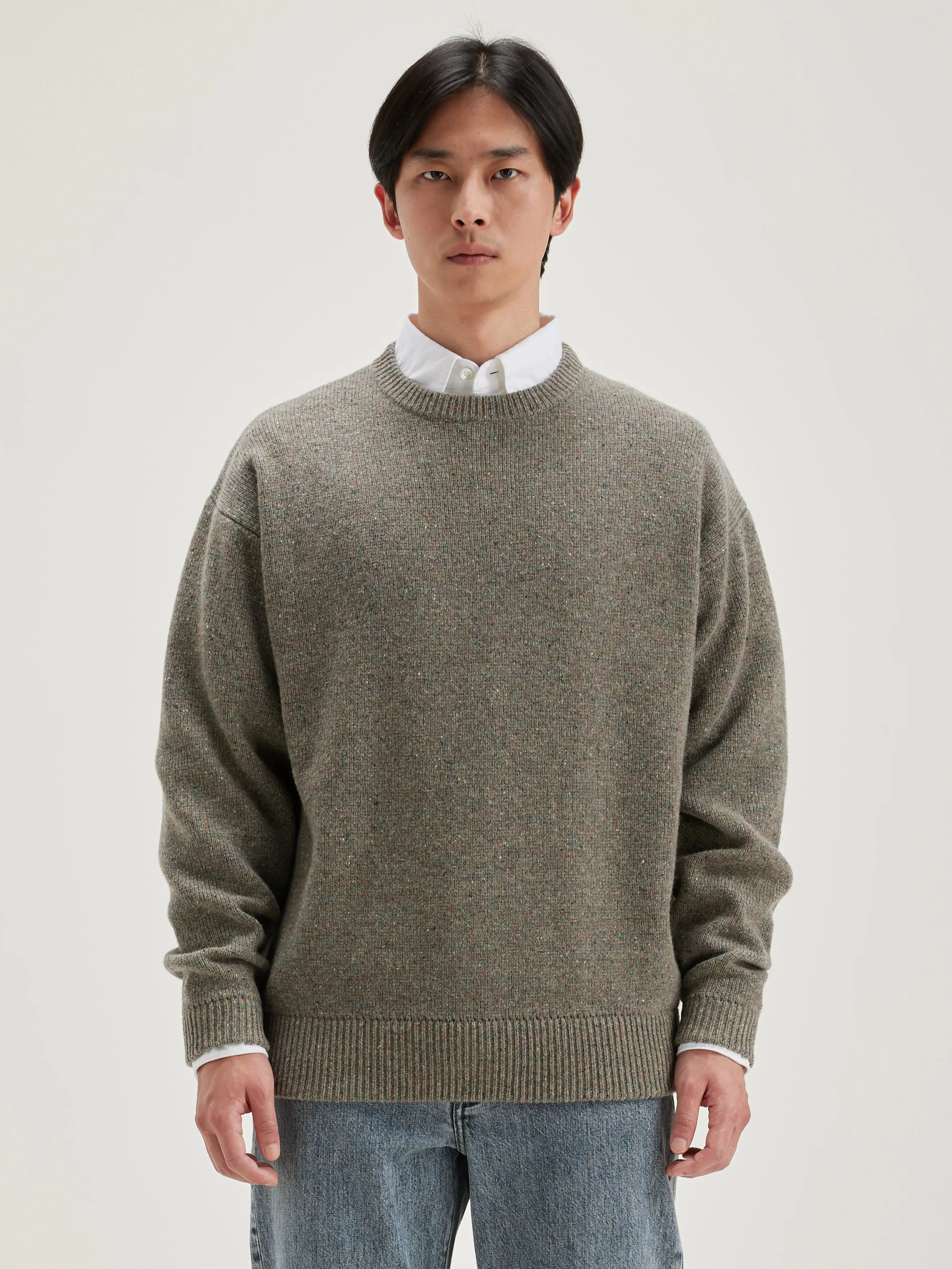 Gatem crew-neck sweater (242 / M / DUST) sold by Bellrose product image thumbnail 2