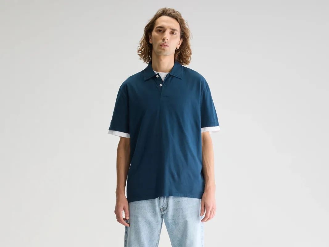 Vrado short-sleeve polo (251 / M / PETROL) sold by Bellrose