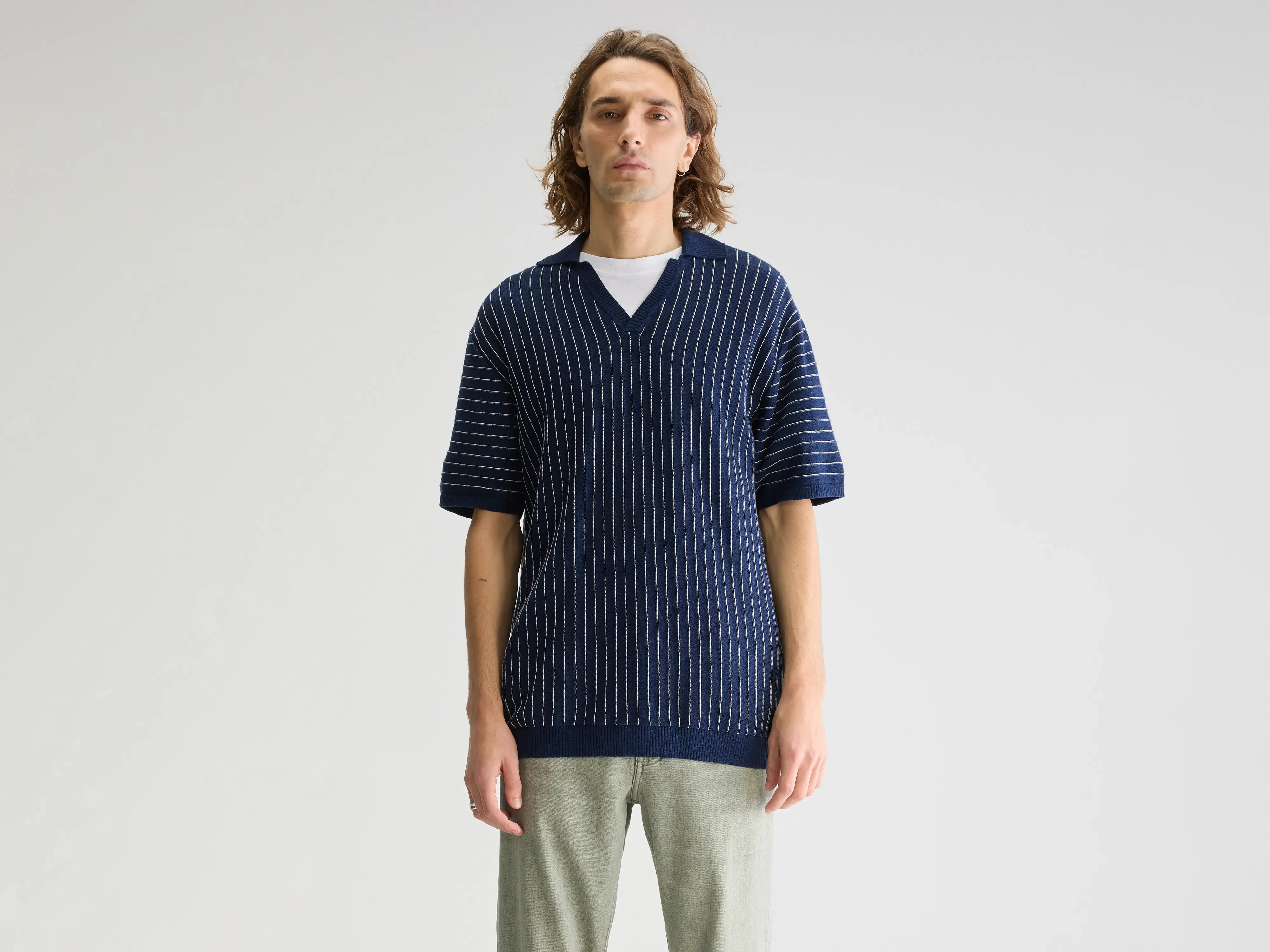 Gempo regular polo sweater (251 / M / PARKER) sold by Bellrose