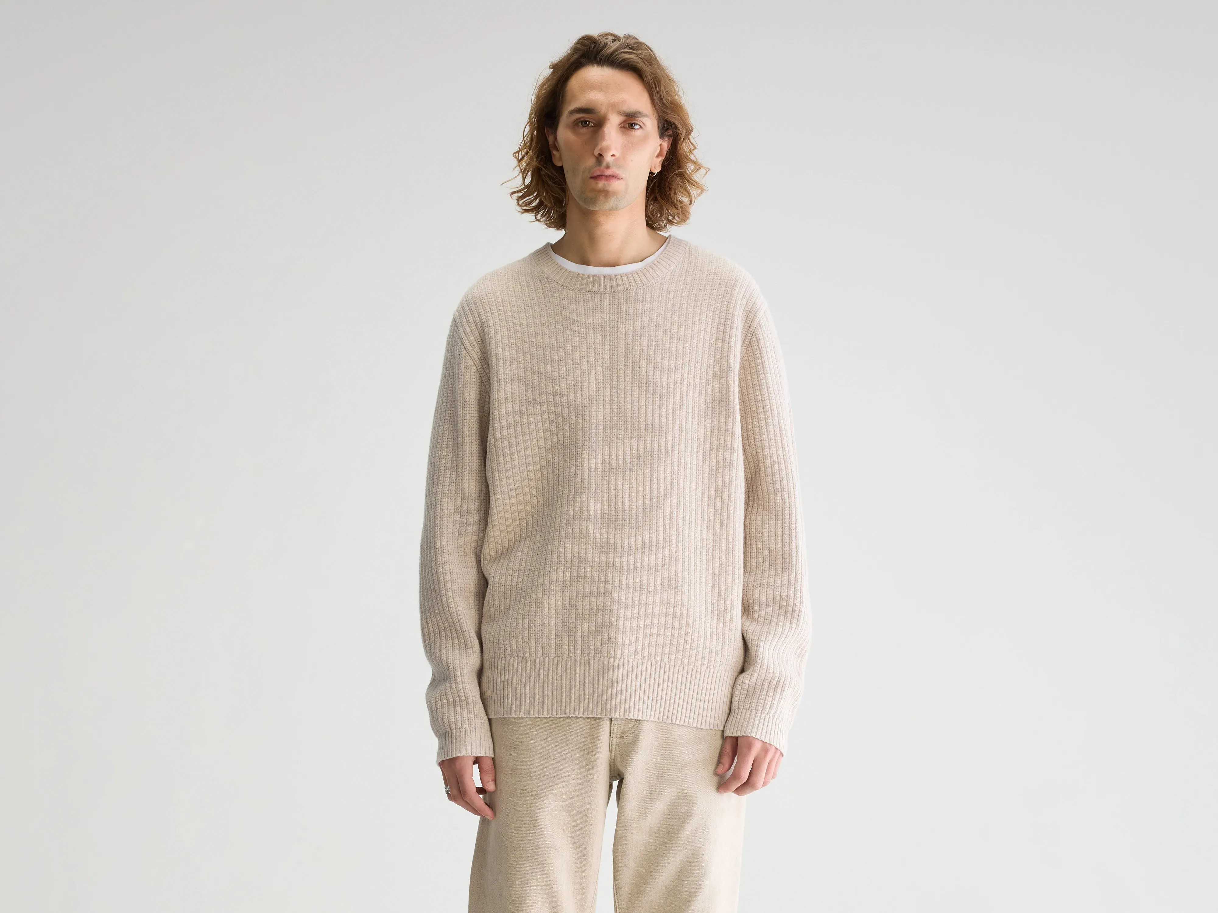Geivy crewneck sweater (251 / M / LIGHT GREY) sold by Bellrose
