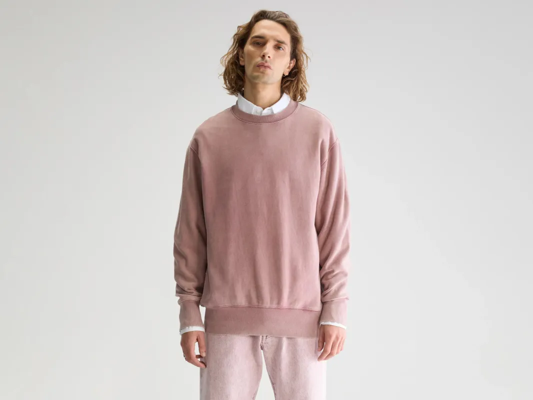 Flake crewneck sweatshirt (251 / M / LYCHEE) sold by Bellrose