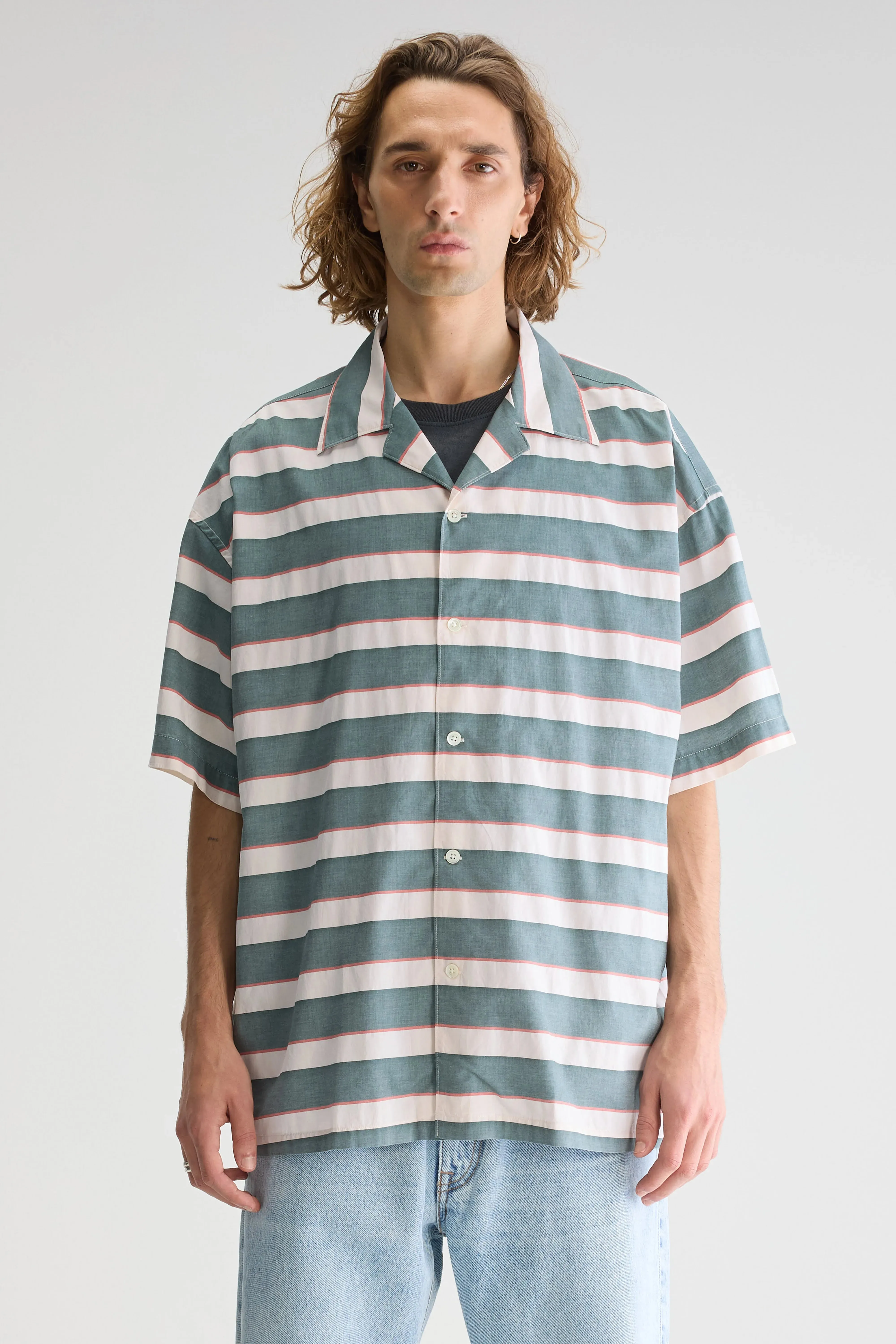Flare relaxed shirt (251 / M / STRIPE B) sold by Bellrose product image thumbnail 2