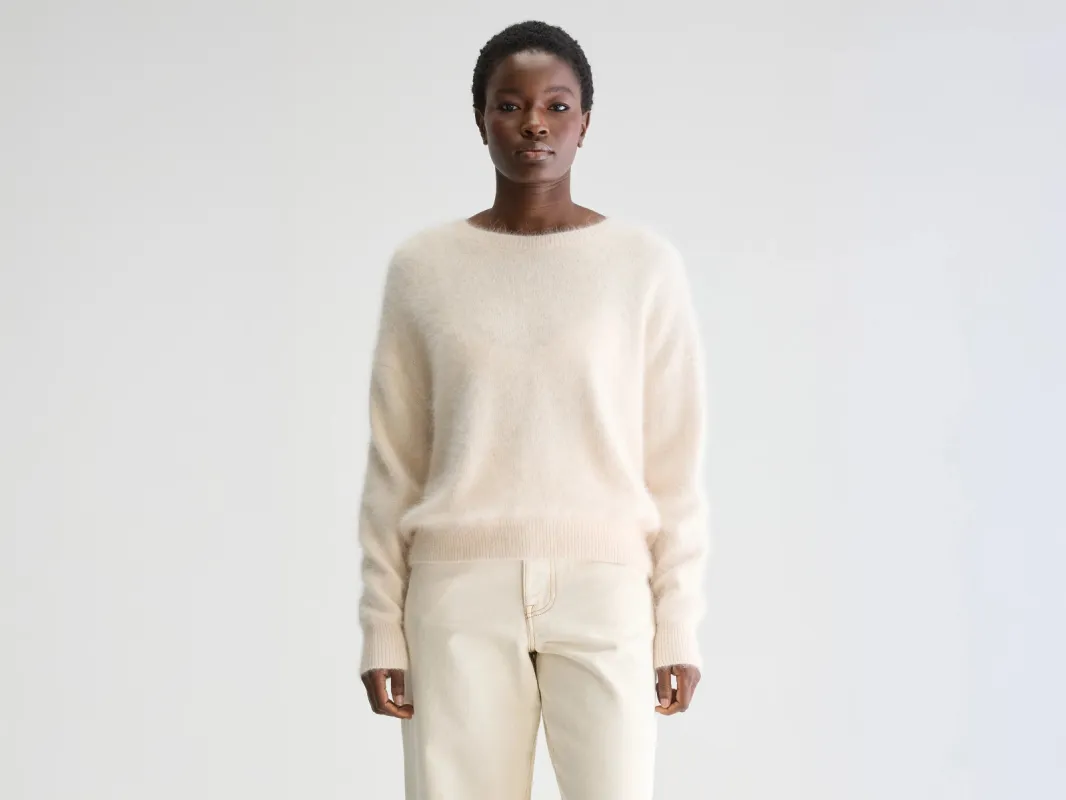 Datus angora-blend sweater (252 / W / PARCHEMIN) sold by Bellrose