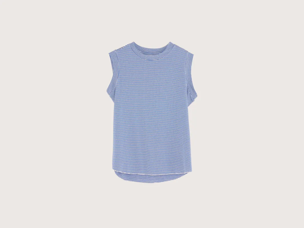 Vamuc relaxed tank top (251 / G / STRIPE A) sold by Bellrose