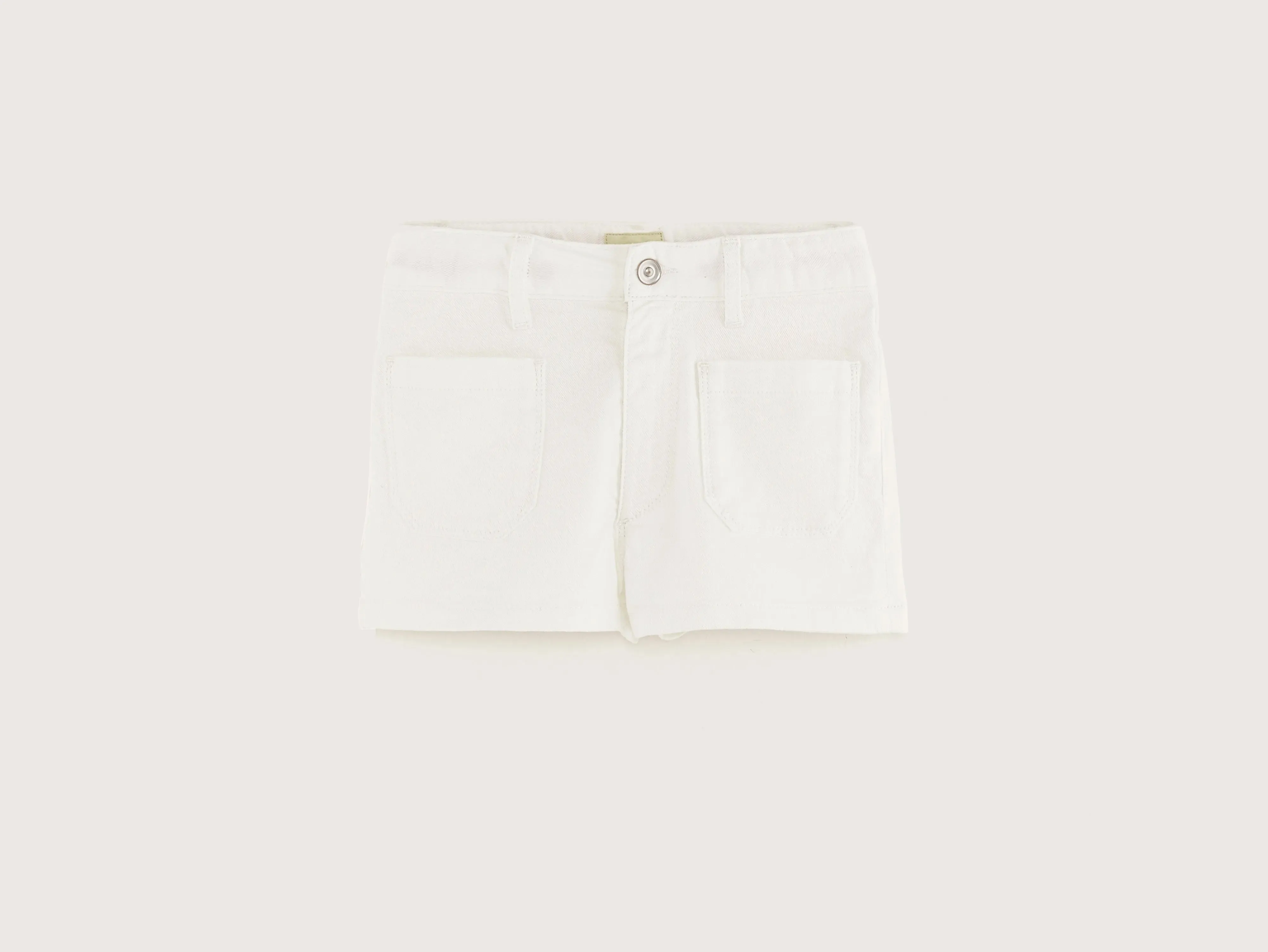 Preppy denim shorts (251 / G / OFF WHITE) sold by Bellrose