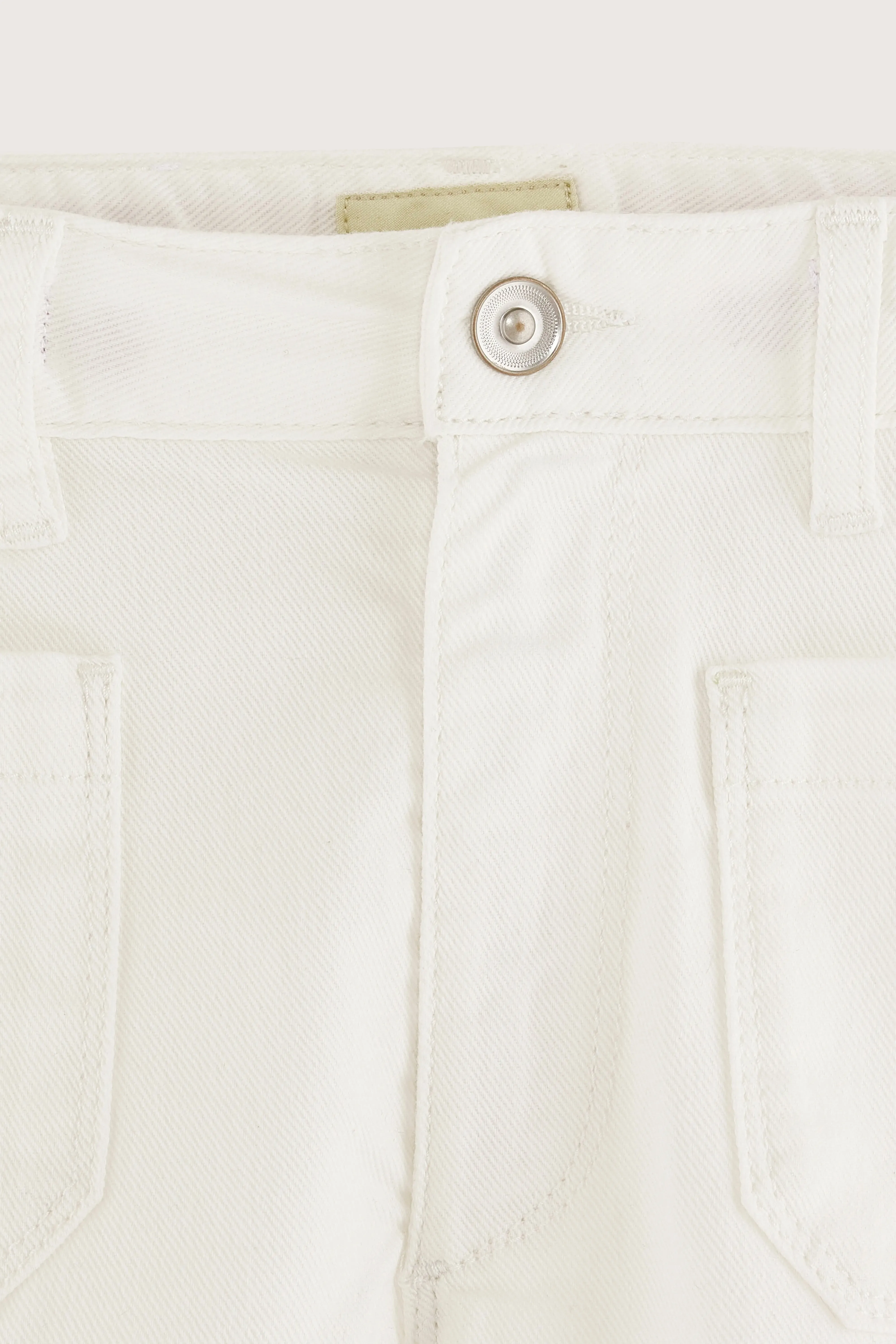 Preppy denim shorts (251 / G / OFF WHITE) sold by Bellrose product image thumbnail 3