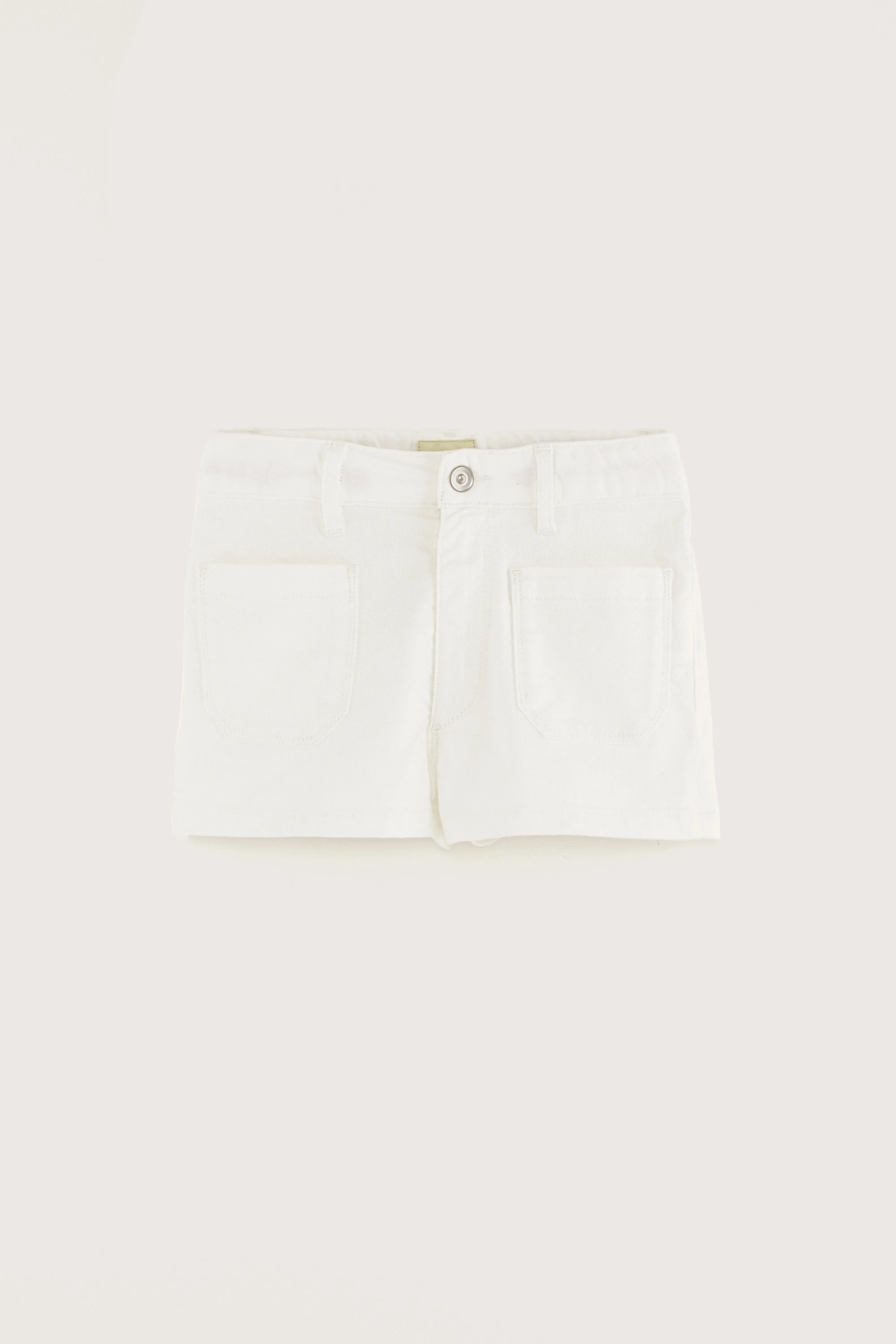 Preppy denim shorts (251 / G / OFF WHITE) sold by Bellrose product image thumbnail 2