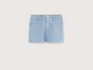 Preppy denim shorts (251 / G / LT BLUE STONE) sold by Bellrose