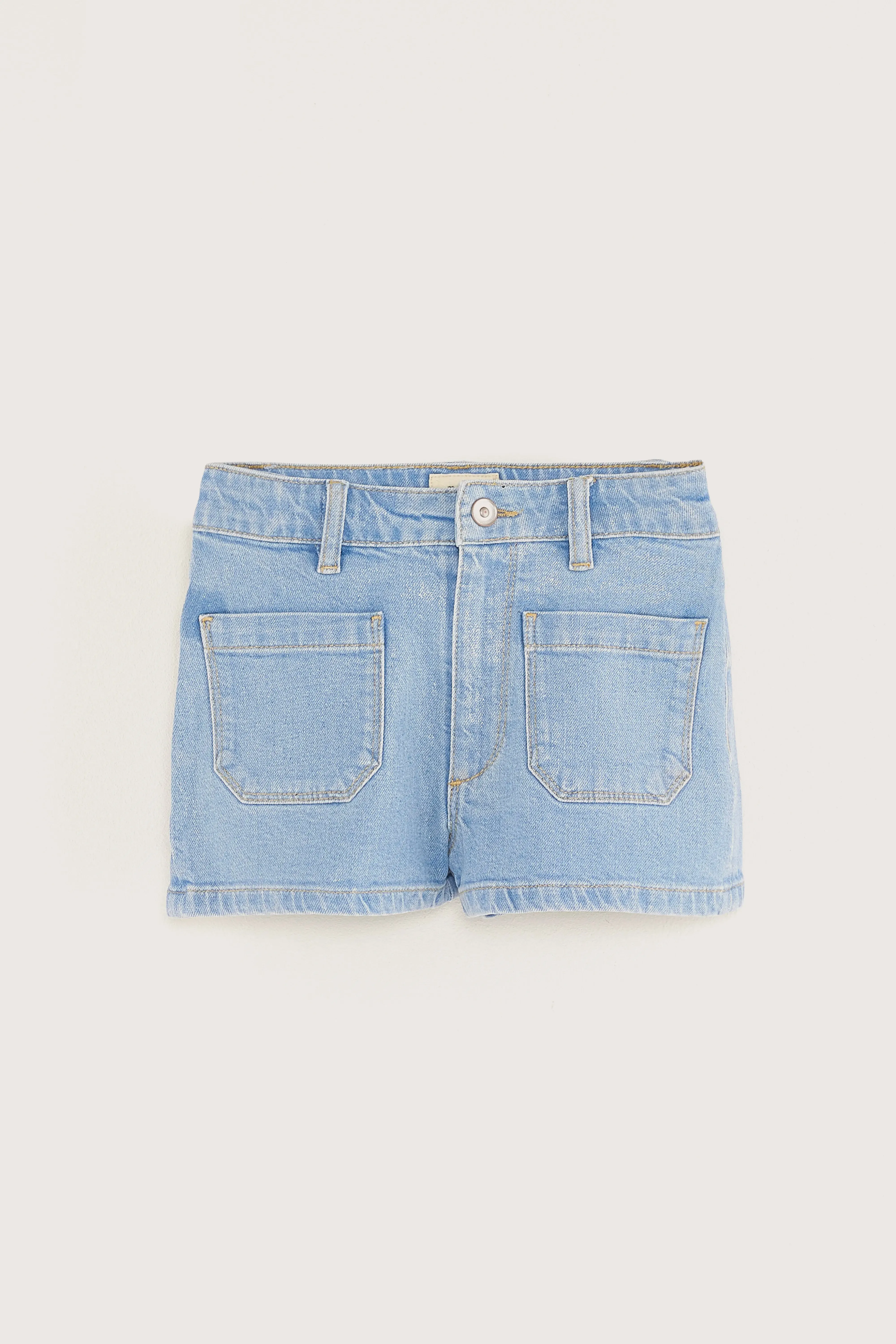 Preppy denim shorts (251 / G / LT BLUE STONE) sold by Bellrose product image thumbnail 2