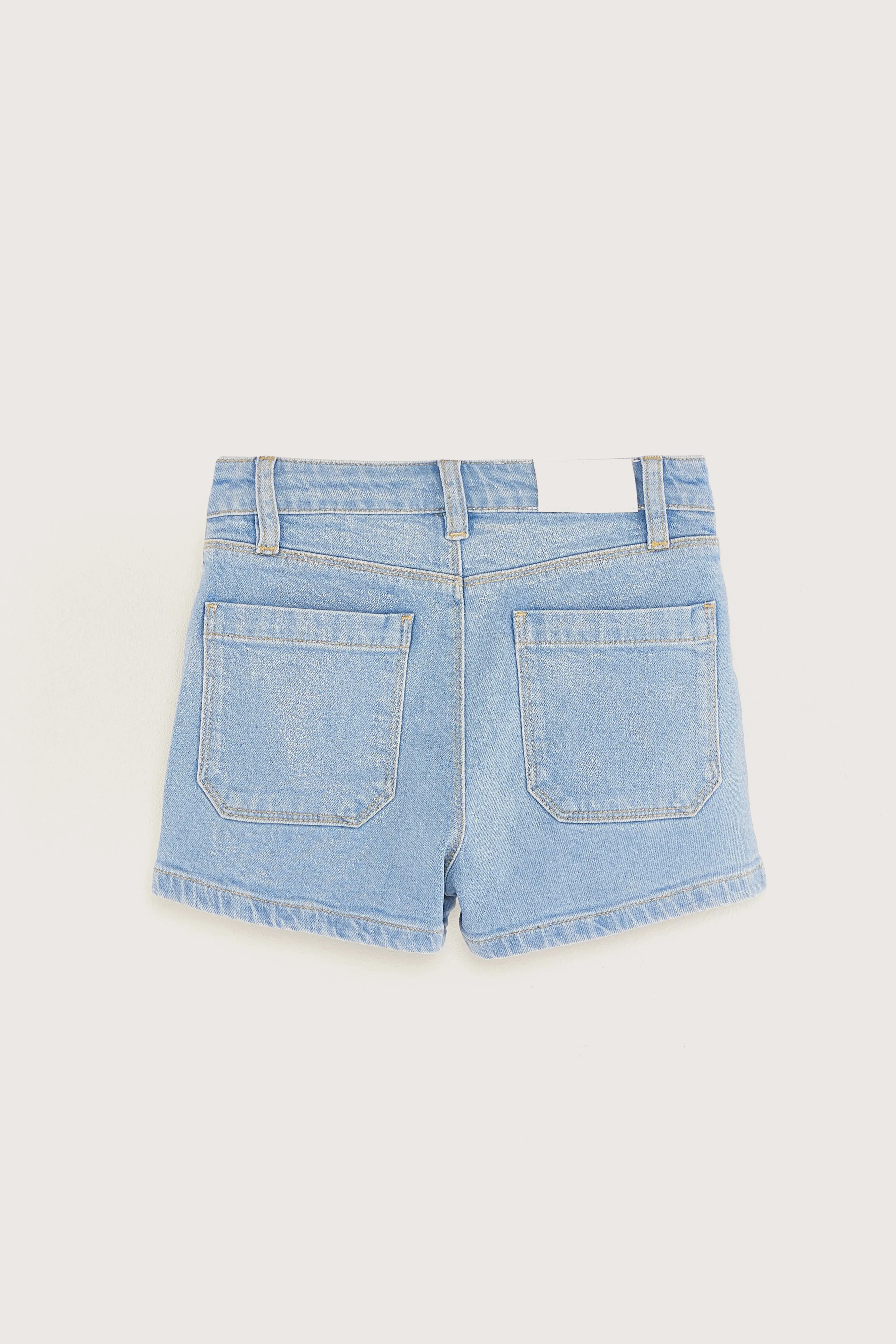 Preppy denim shorts (251 / G / LT BLUE STONE) sold by Bellrose product image thumbnail 4