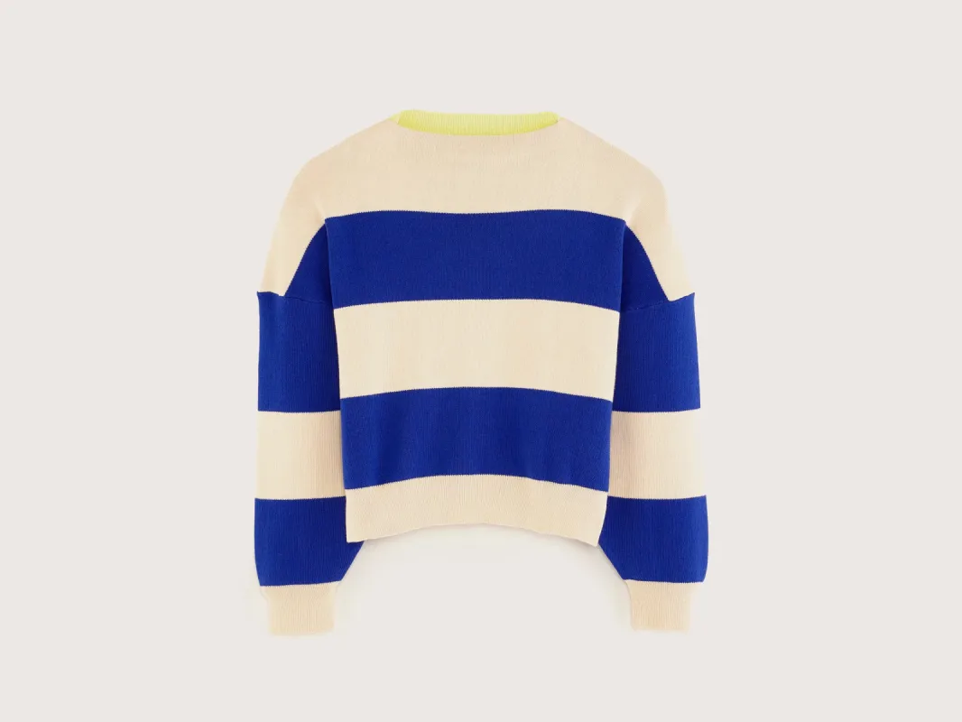 Angilo crewneck sweater (251 / G / STRIPE A) sold by Bellrose