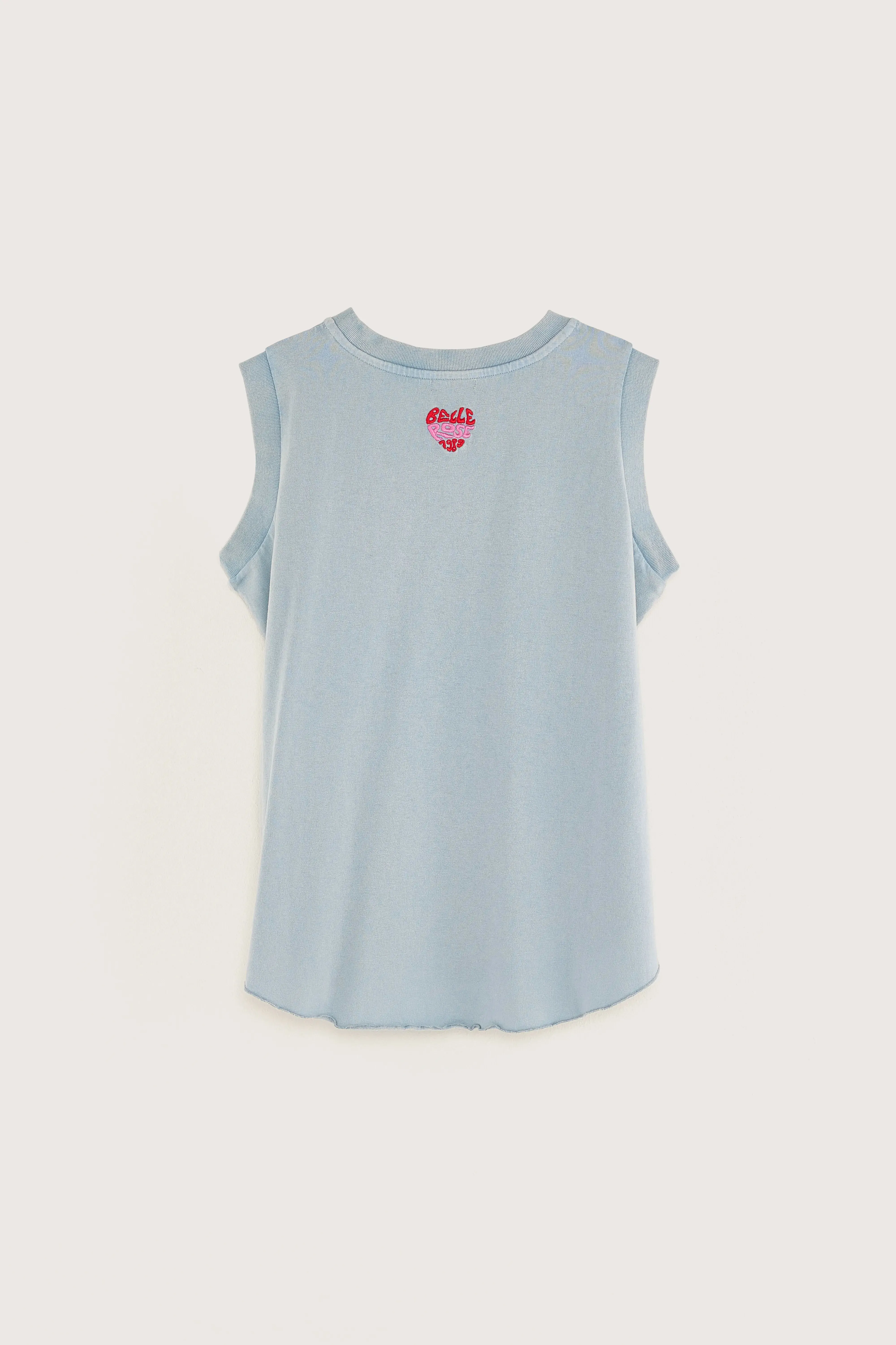 Vamuc relaxed tank top (251 / G / CHAMBRAY) sold by Bellrose product image thumbnail 4
