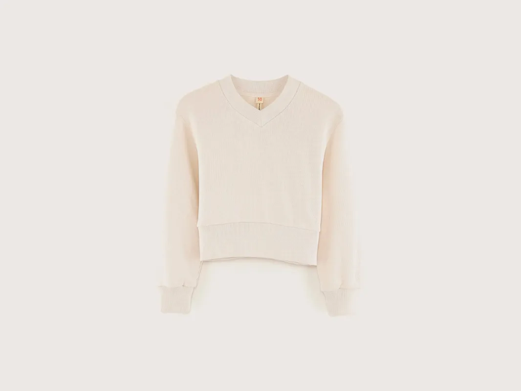 Feba v-neck sweatshirt (251 / G / WHISPER) sold by Bellrose