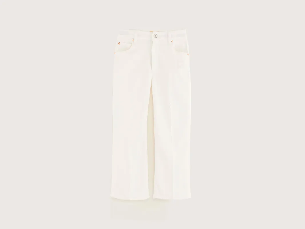 Peny flared-cropped jeans (251 / G / OFF WHITE) sold by Bellrose