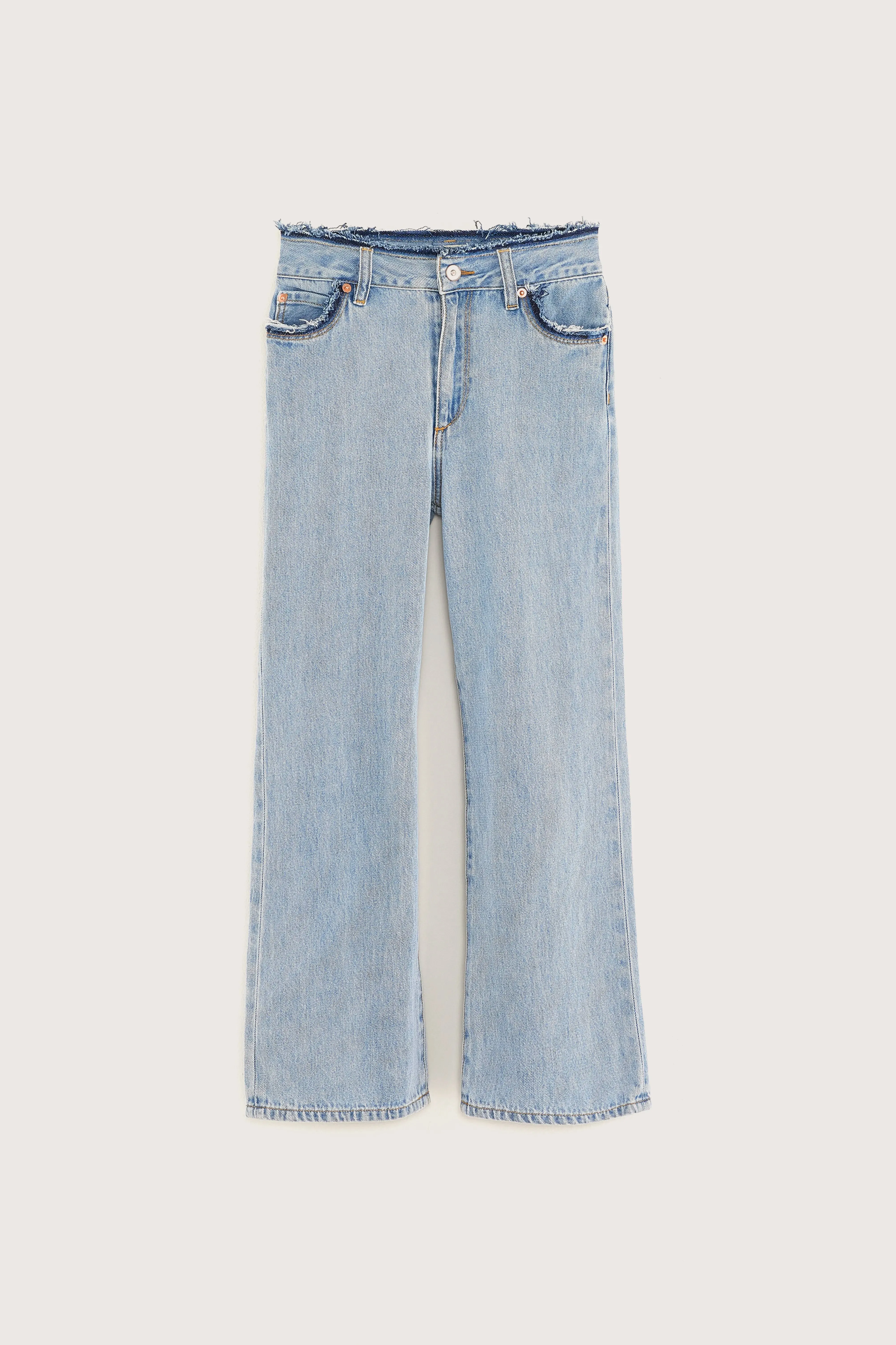 Popies flared jeans (251 / G / LT BLUE BLEACH) sold by Bellrose product image thumbnail 2