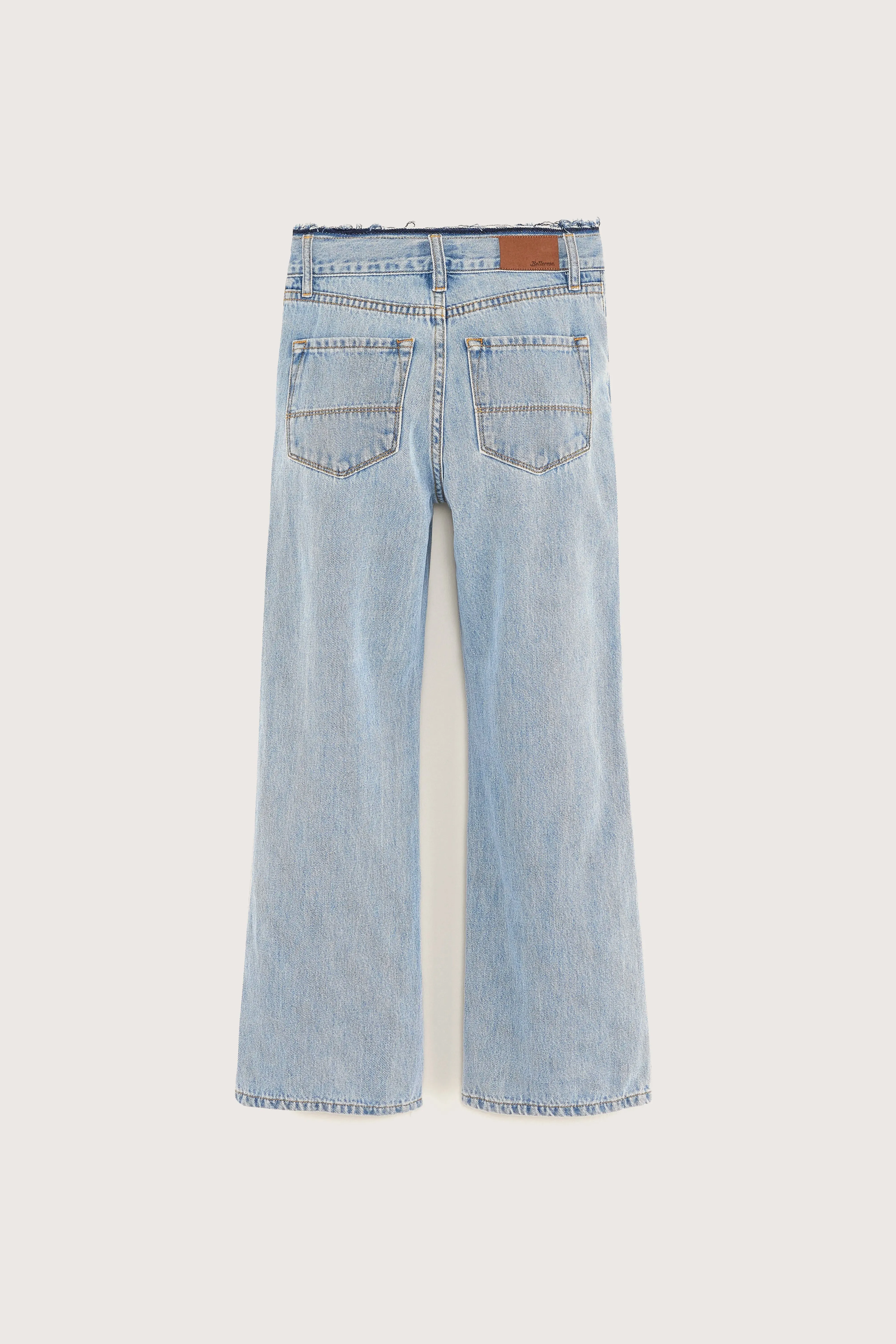Popies flared jeans (251 / G / LT BLUE BLEACH) sold by Bellrose product image thumbnail 4