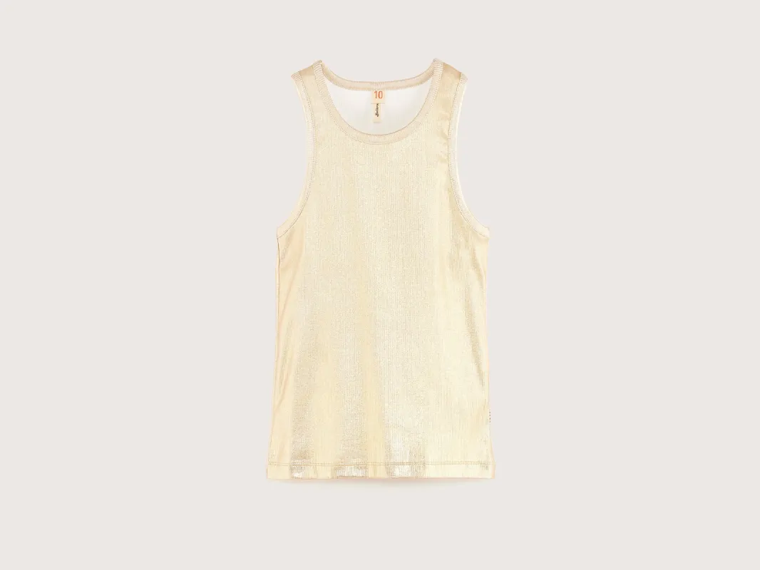 Famu sleeveless tank top (251 / G / GOLD) made by Bellerose