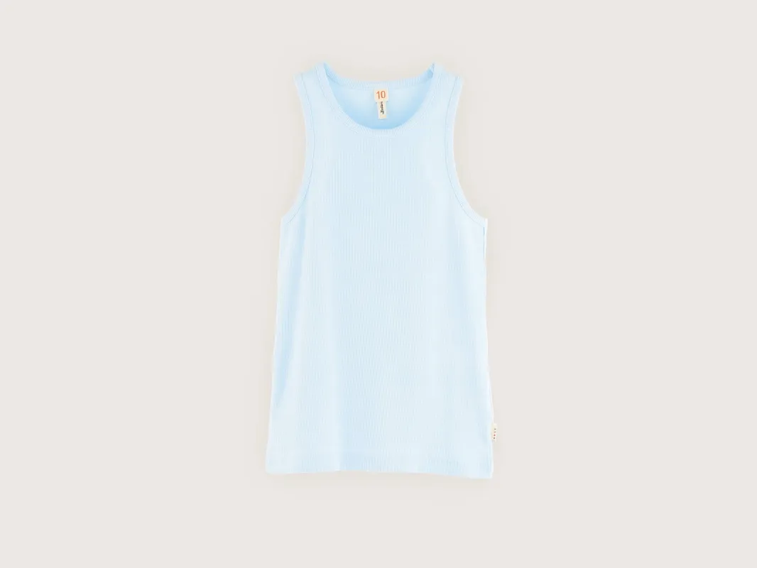 Famu sleeveless tank top (251 / G / AQUA) sold by Bellrose